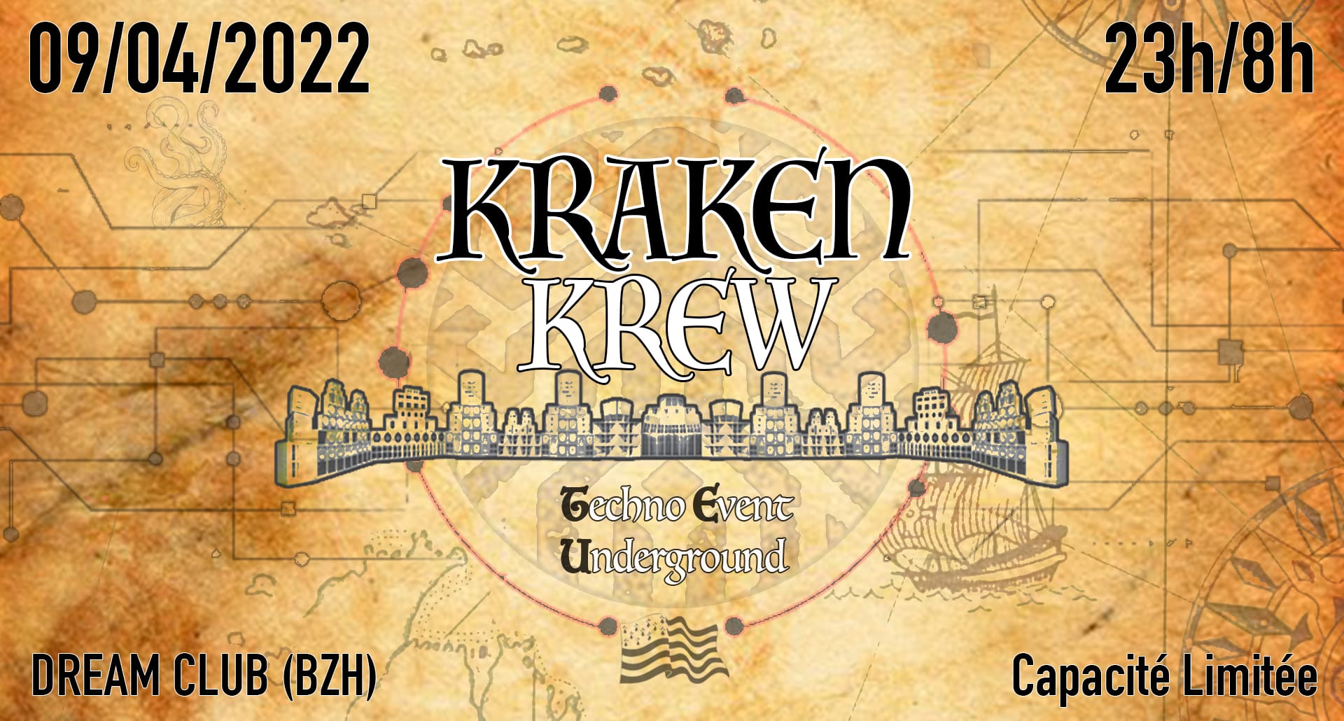 Kraken Krew & T.E.U - Le Dream Club