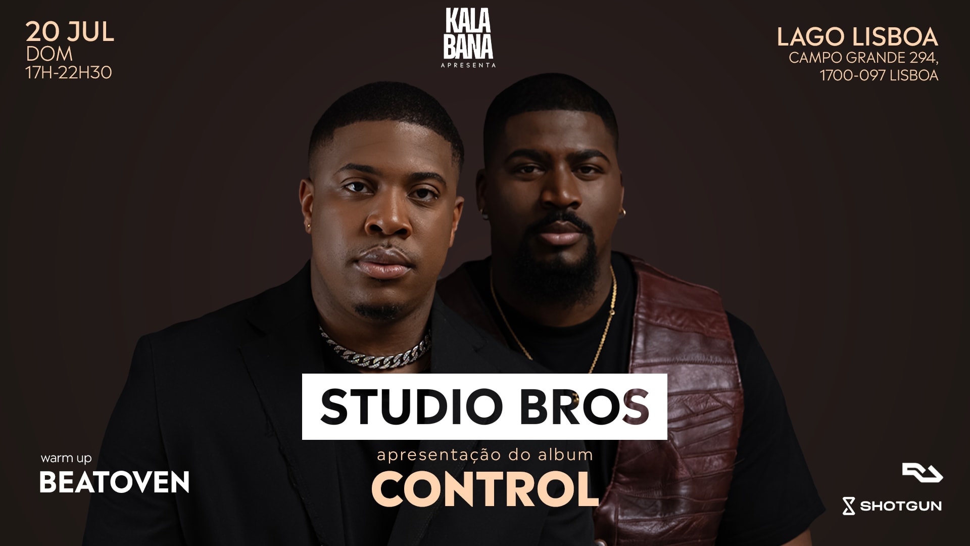 Studio Bros - Apresentação Do Album Control