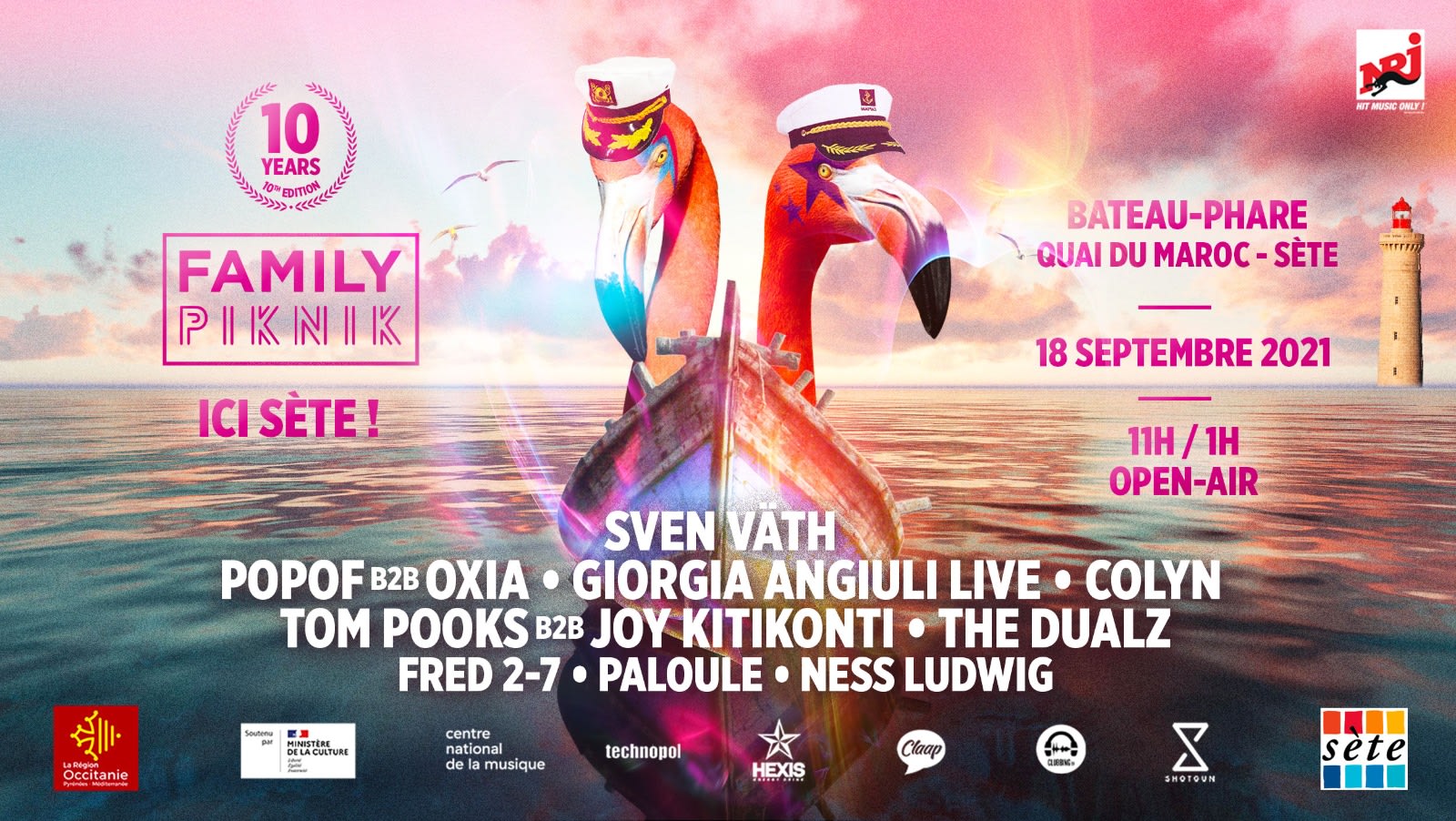 Family Piknik @ Batophare Sète 