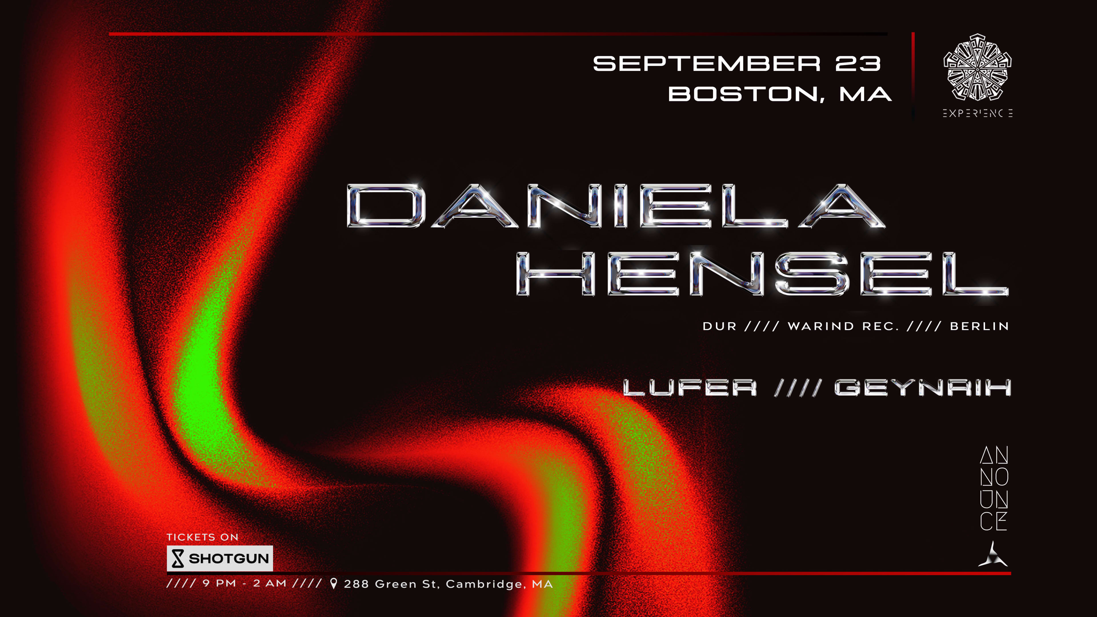 Experience + Daniela Hensel (Berlin)