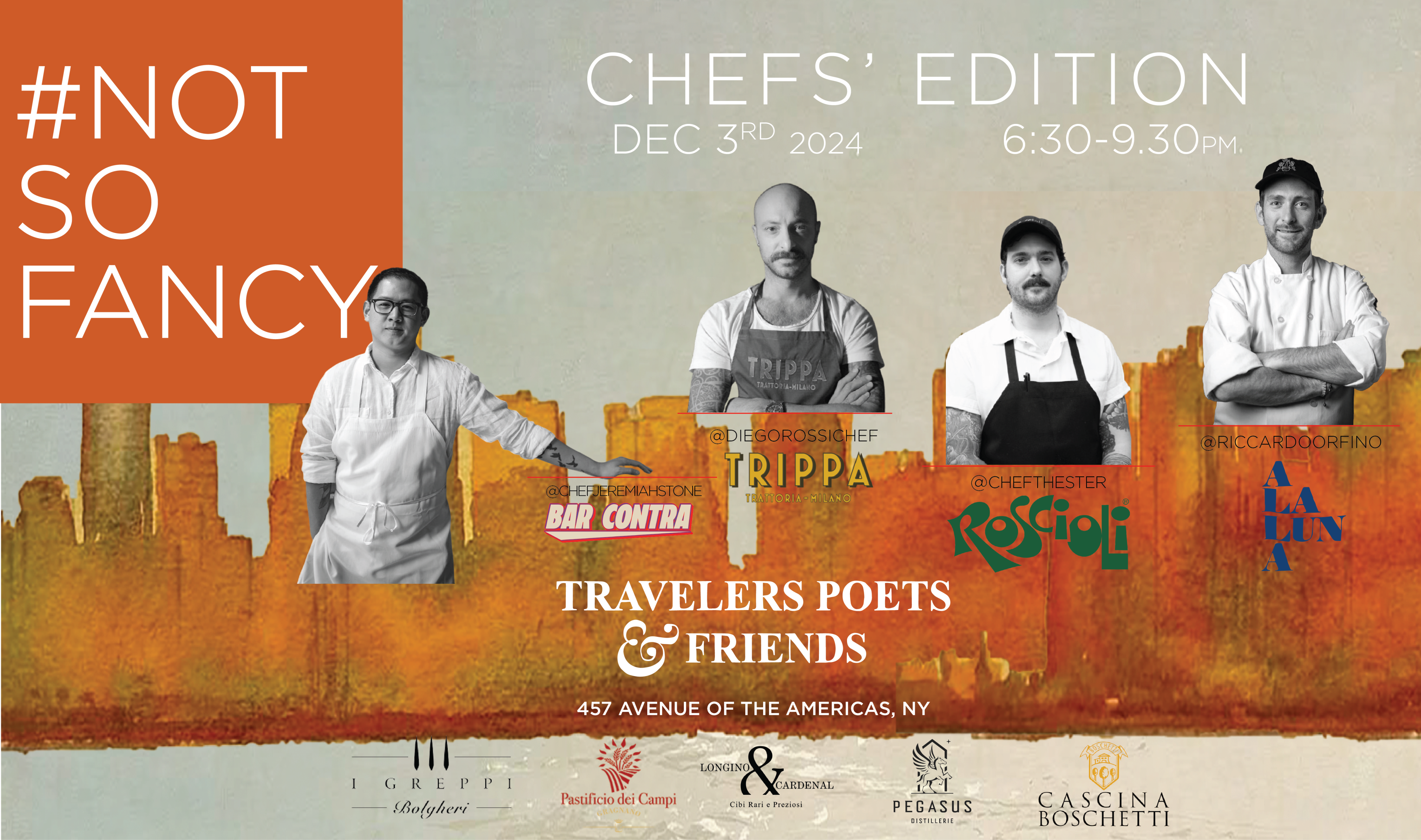 #Notsofancy - Chefs'edition Dec 3rd