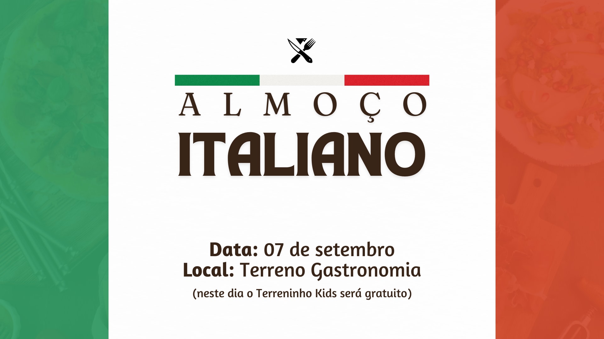 Almoço Italiano Do Terreno