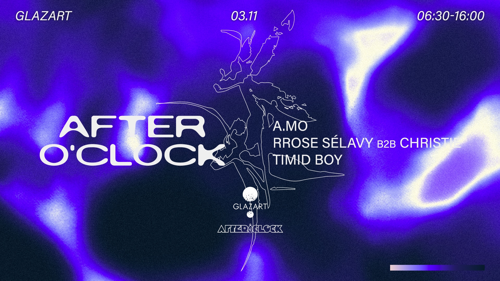 After O'clock : A.Mo, Rrose Selavy B2b Christie & Timid Boy