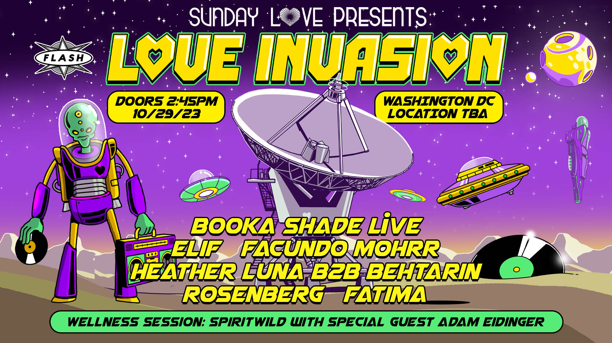 Sunday Love Closing 2023 "Love Invasion"