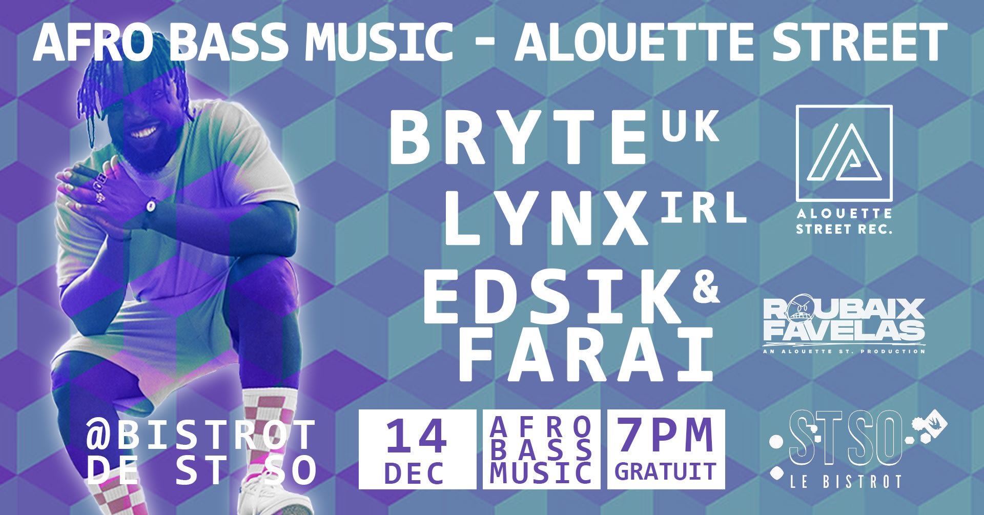Afro Bass Music - Alouette Street | Bryte, Lynx, Edsik&Farai