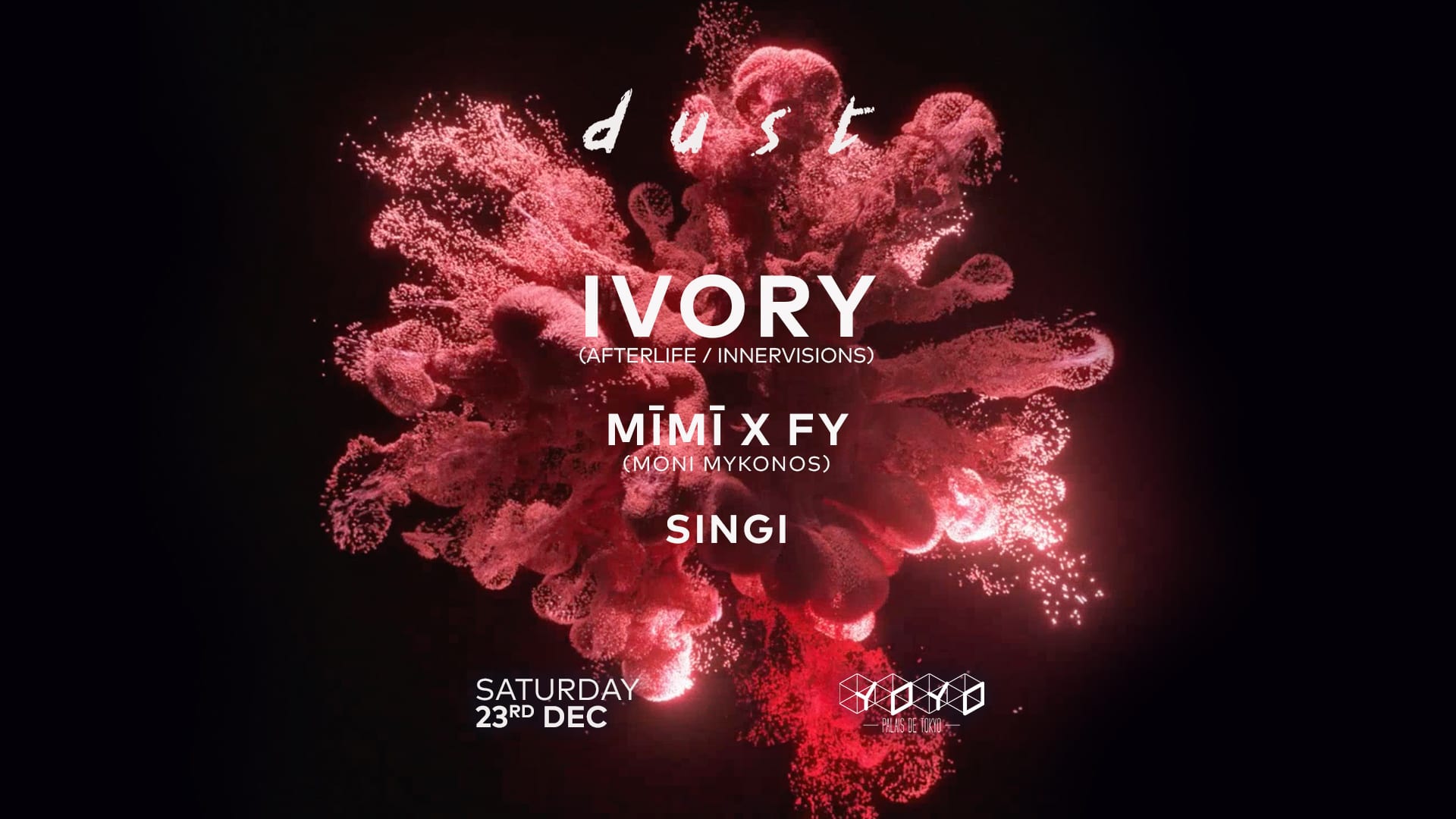 Ivory (Afterlife/Innervisions), Mimi X Fy, Singi I Dust