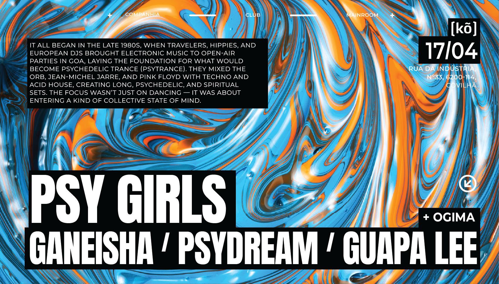 Psy Girls — Psy-Trance Night | 17 Abril