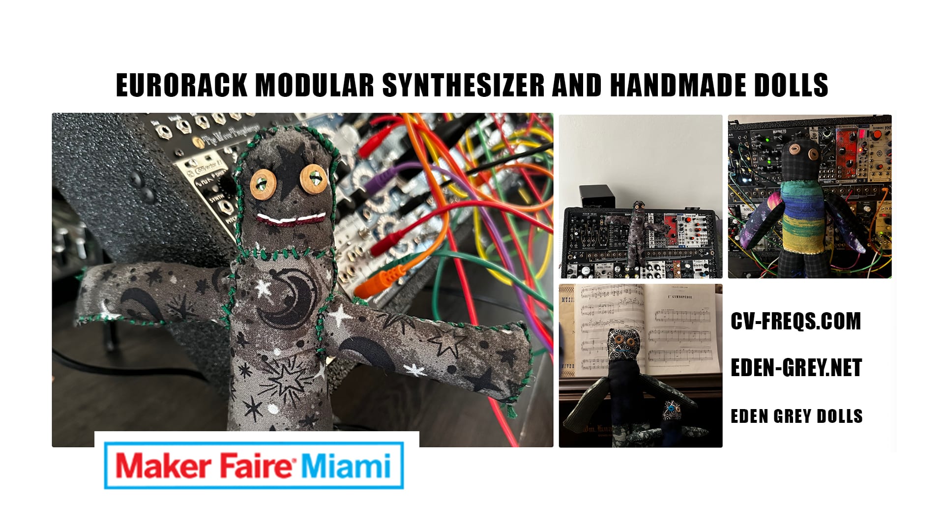 CV Freqs / Eden Grey At Maker Faire Miami