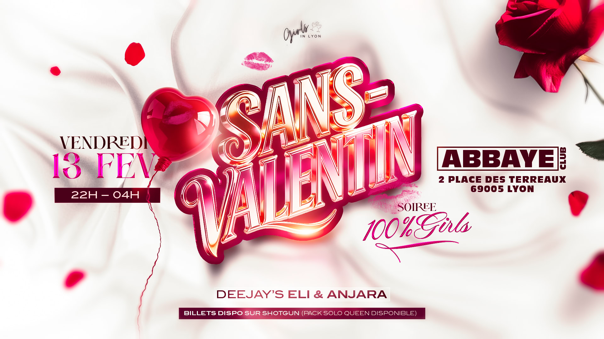 Sans-Valentin 100% Girls