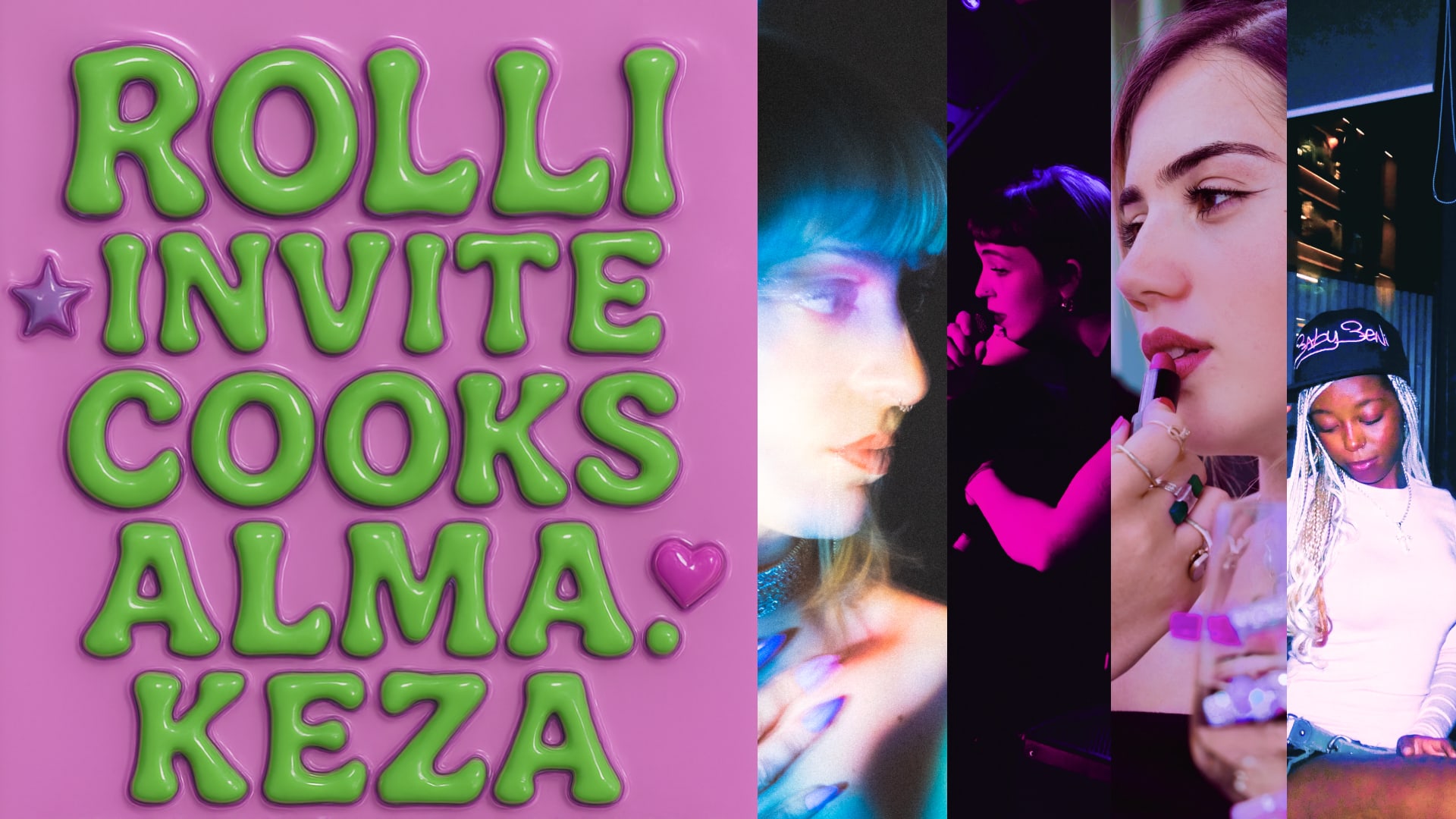 Rolli Invite : Cooks, Alma. Et Keza