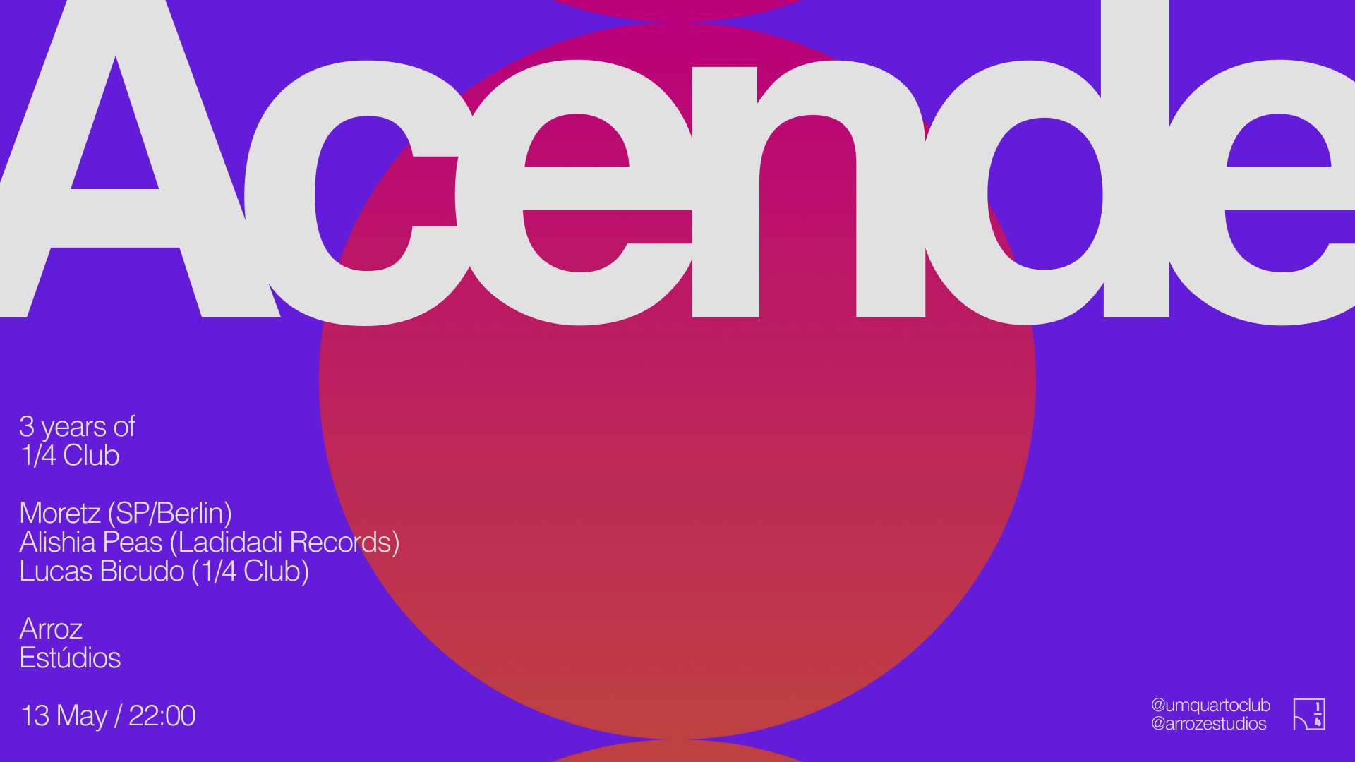 Acende - 1/4 Club 3 Anos
