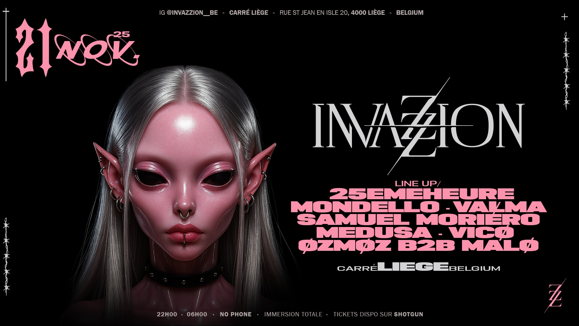 Invazzion —  360° Stage —  Liège