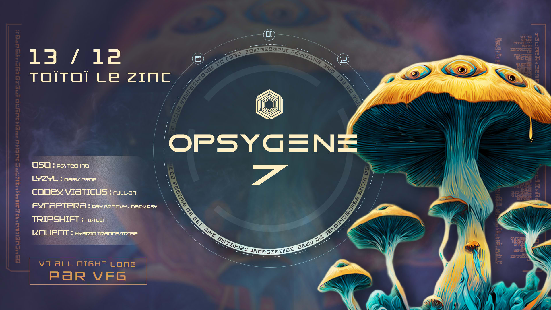 Opsygene #7 - Psychedelic Art Show