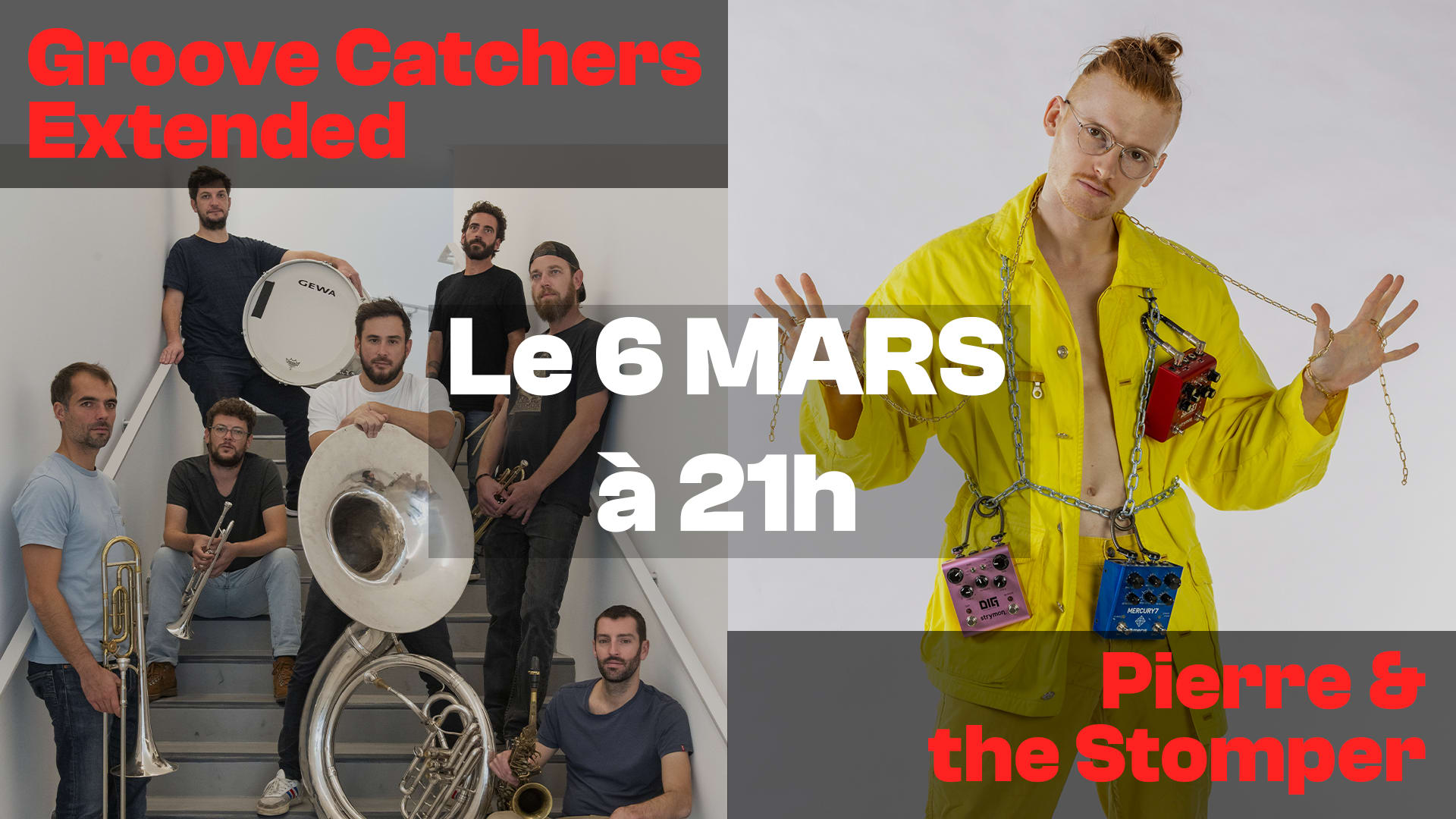 Groove Catchers Extended & Pierre And The Stomper I 06.03.26