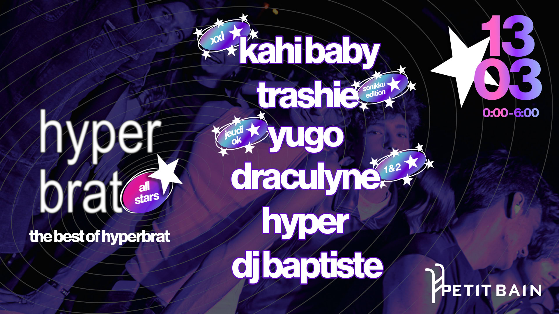 Hyperbrat All Stars : Hyperpop & Techno Queer Party