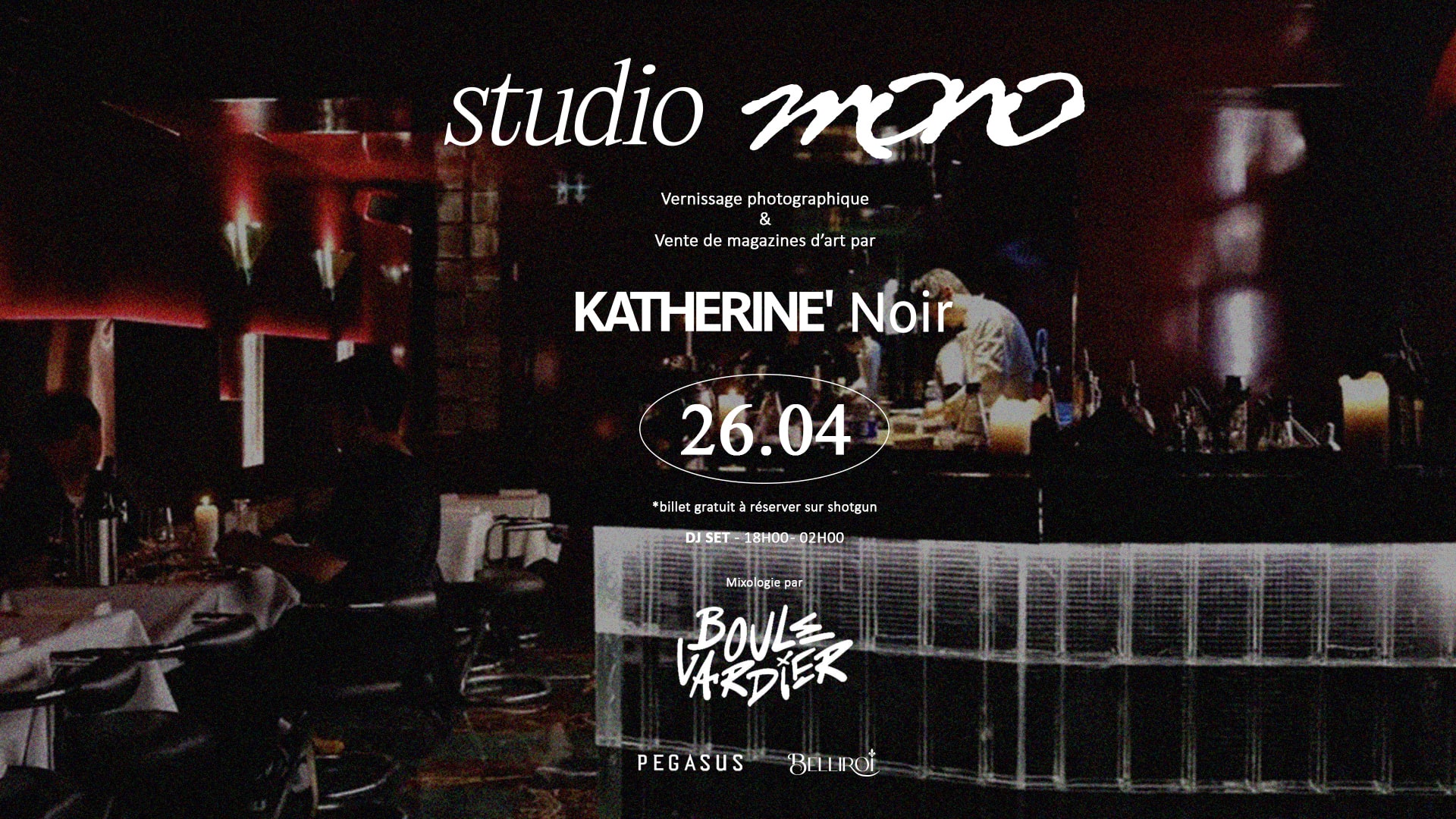 Boulevardier X Mono X Katherine'noir