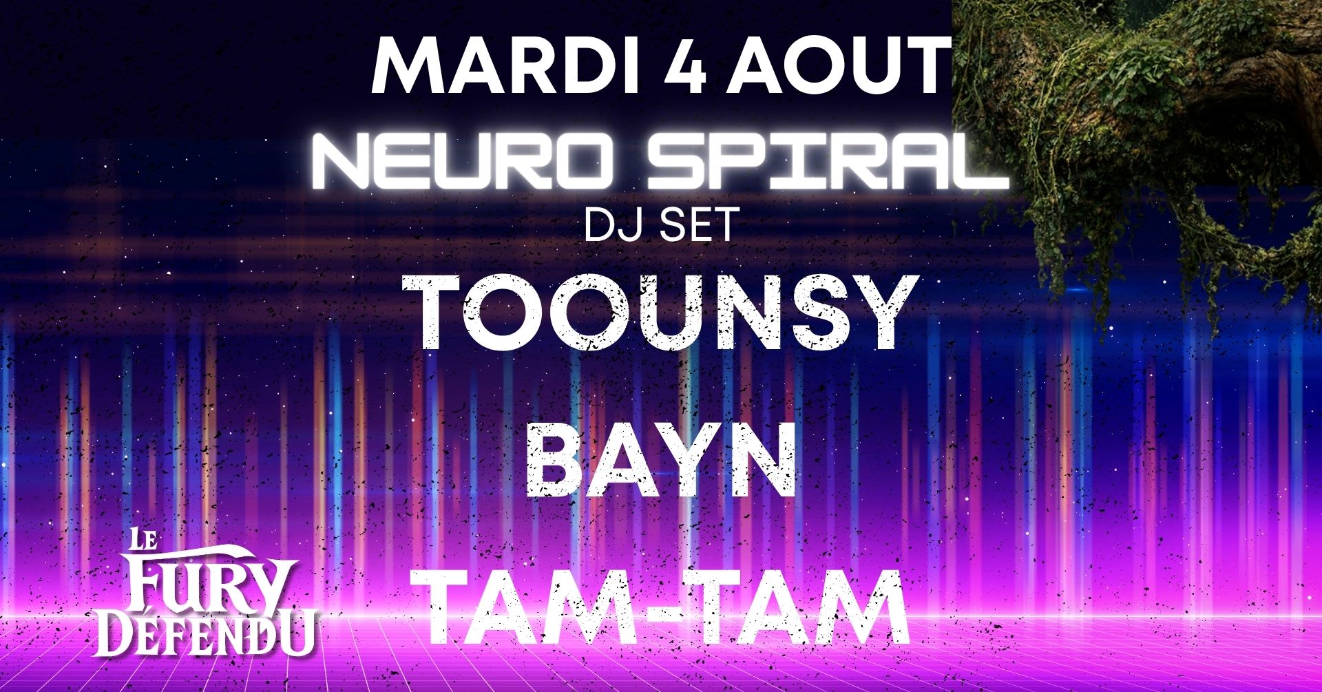 Soirée Techno - Neuro Spiral