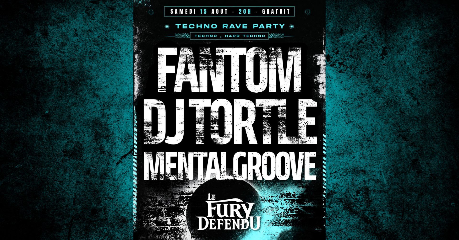 Techno Rave Party - Fantom / Dj Tortle / Mentalgroove