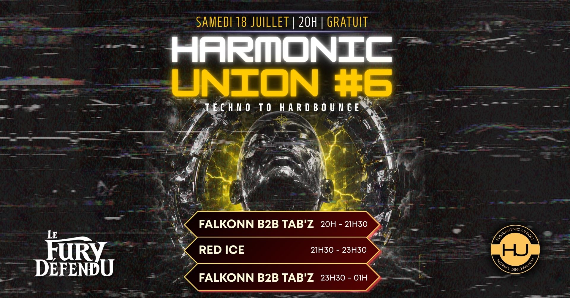 Soirée Techno Harmonic Union #6