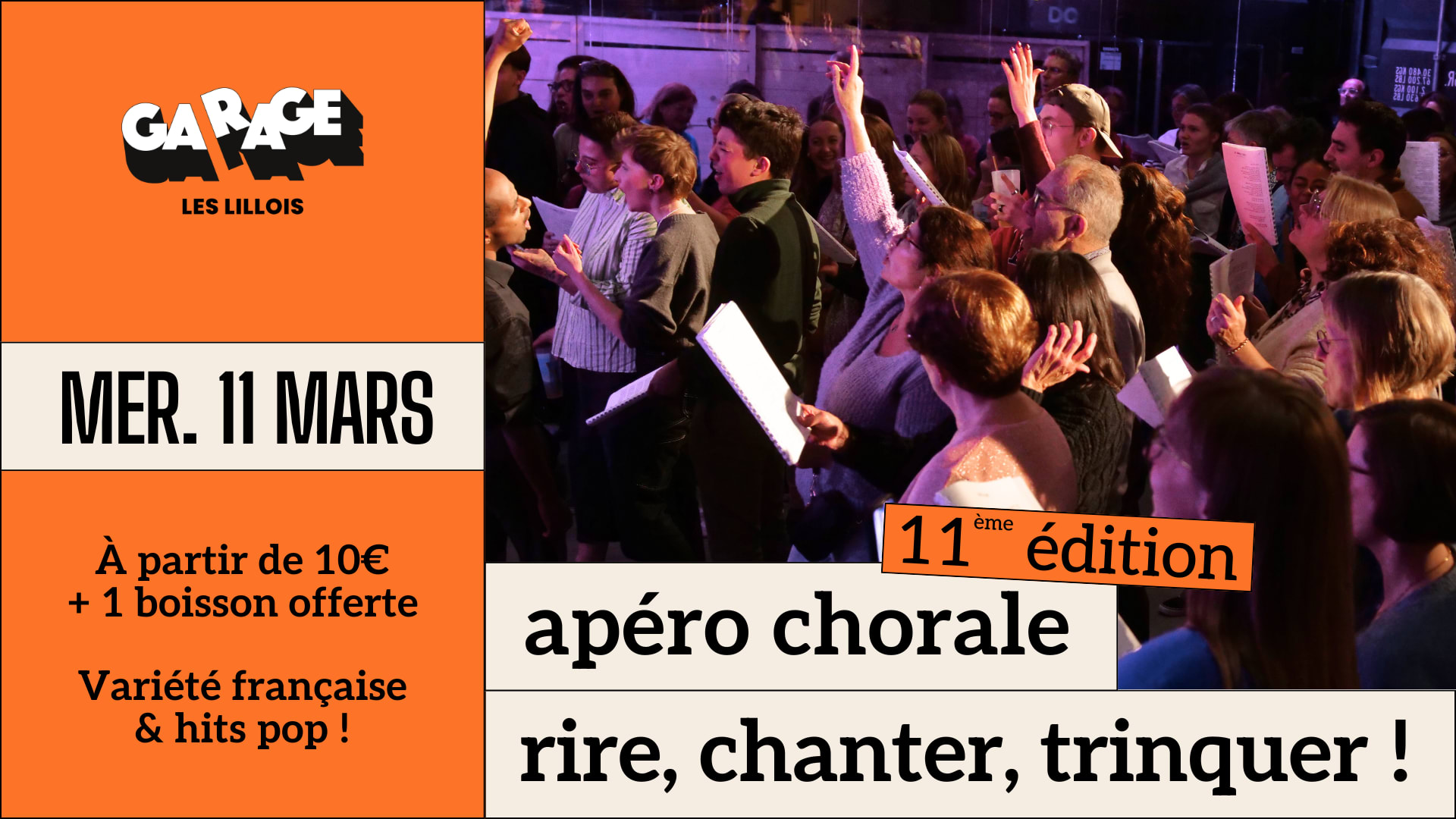Apéro Chorale #11 - Tous À Bout De Souffle !