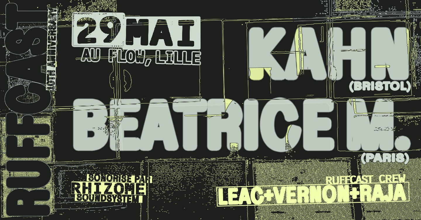 Ruffcast 10th Anniversary × Kahn × Beatrice M