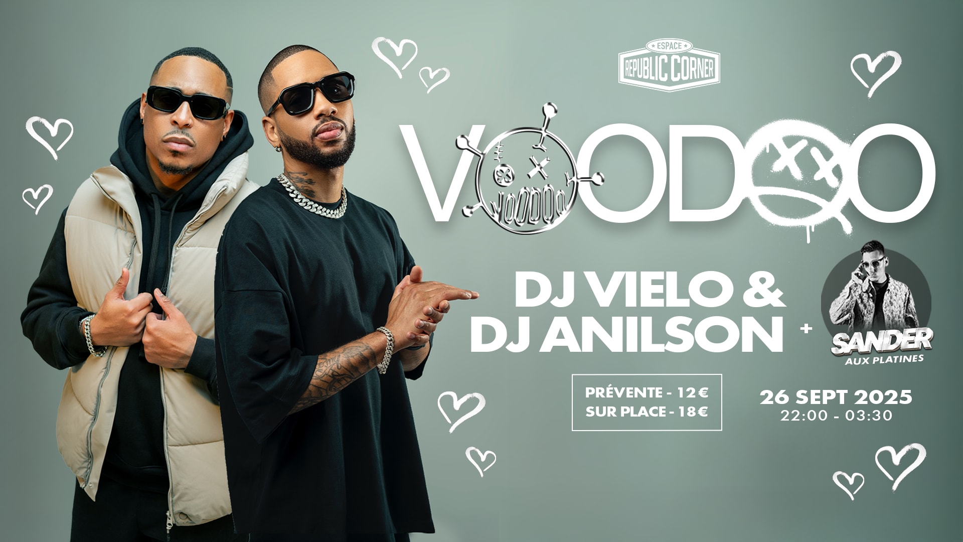 Voodoo #11 : Les 1 An À L'espace Republic Corner !
