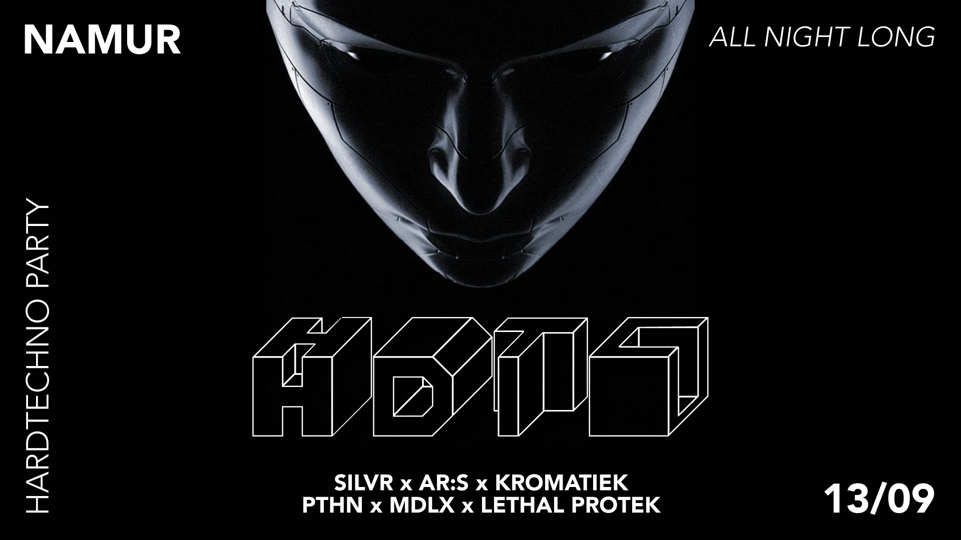 Hdtc // Hardtechno All Night Long @Namur 13/09