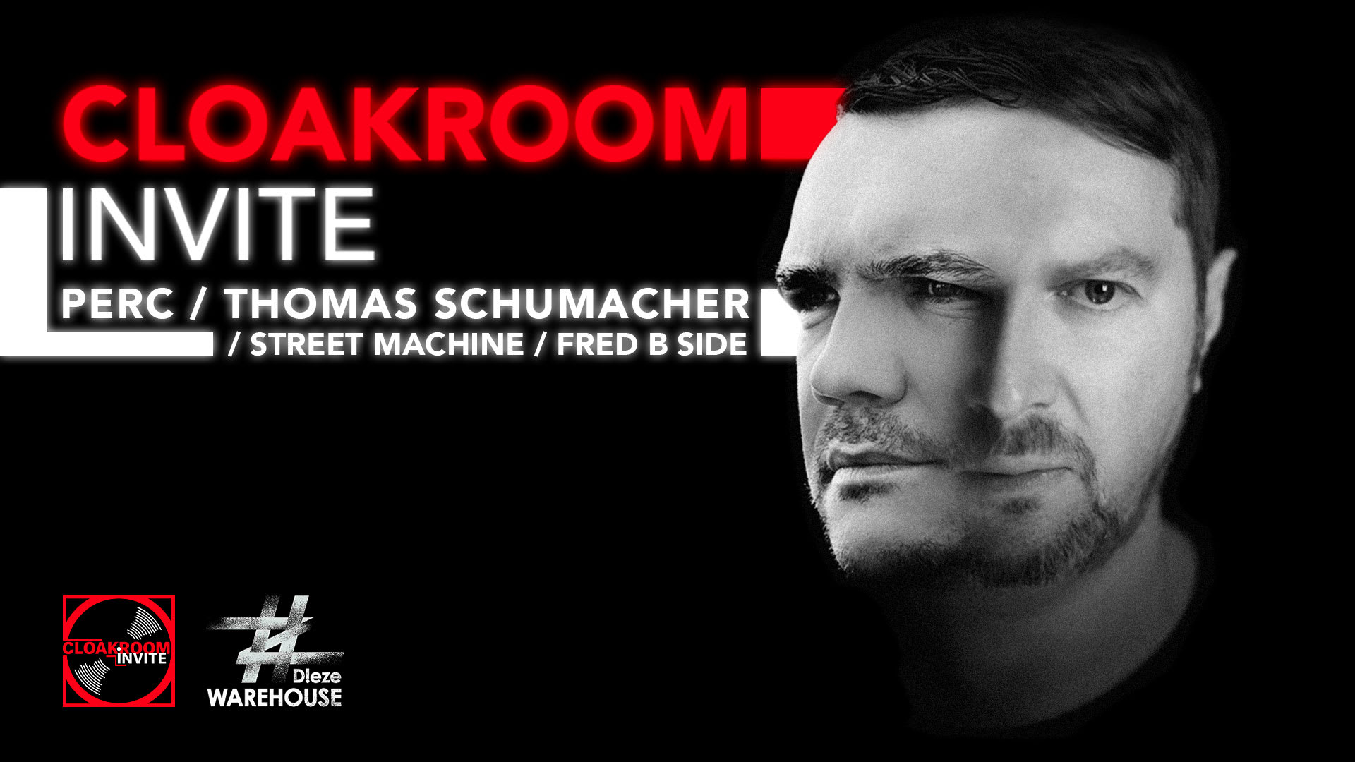 Cloakroom Invite : Perc - Thomas Schumacher