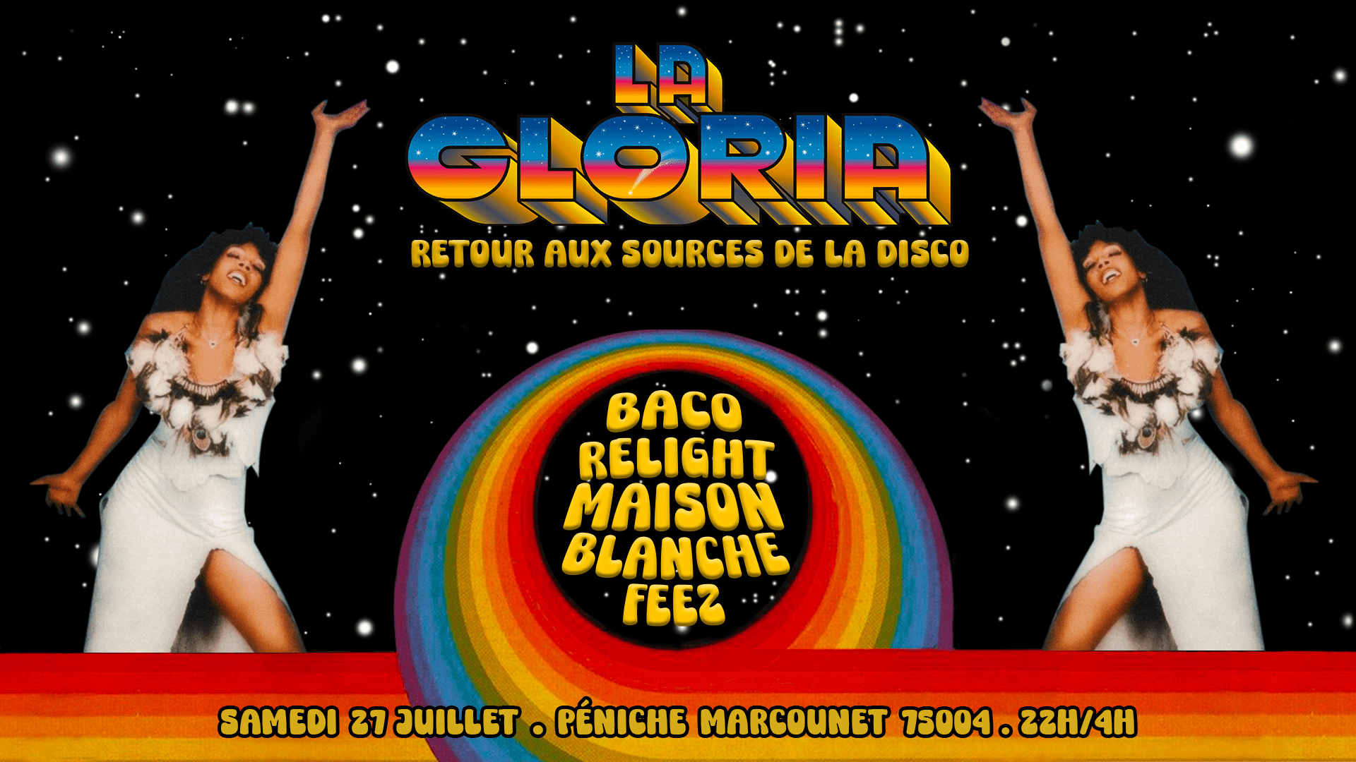 La Gloria - Spécial Disco (Festival Jeux Olympiques)