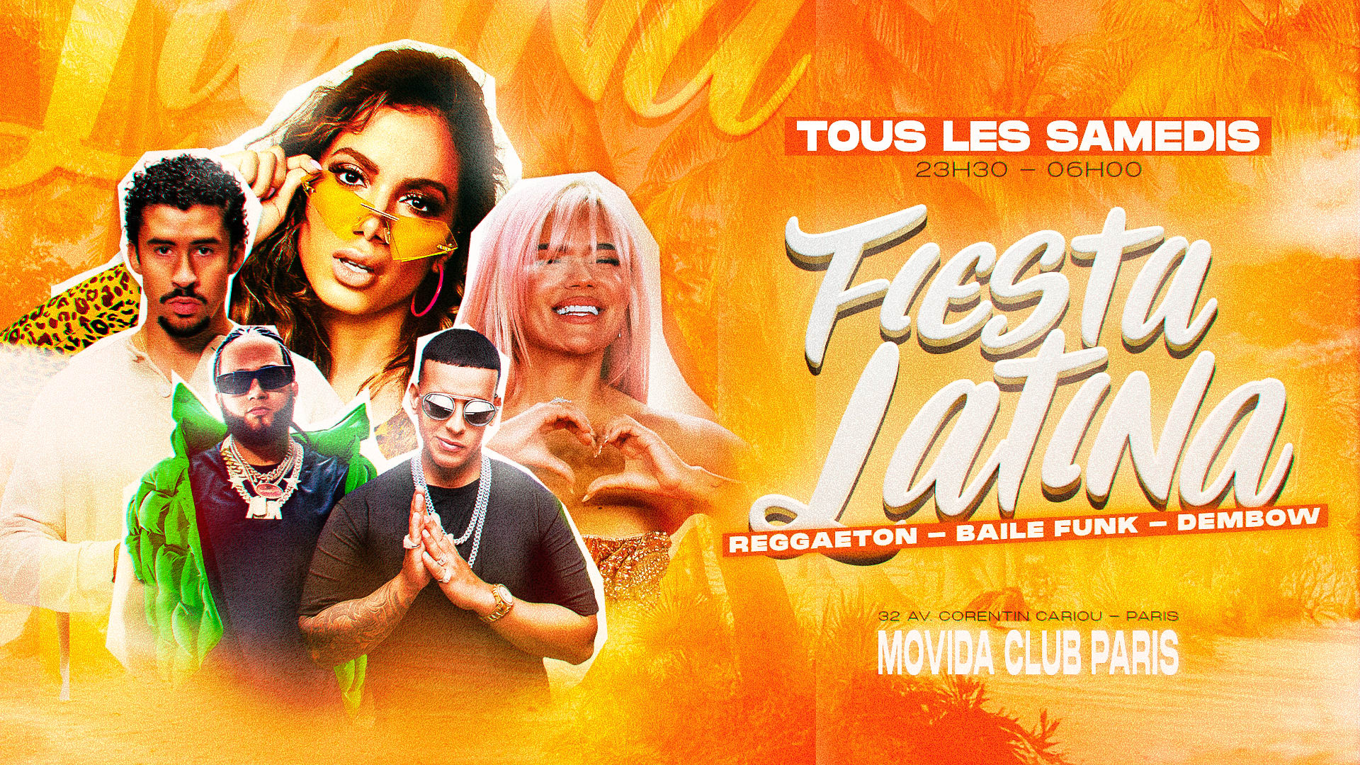 Fiesta Latina - Samedi 09 Mai 2026
