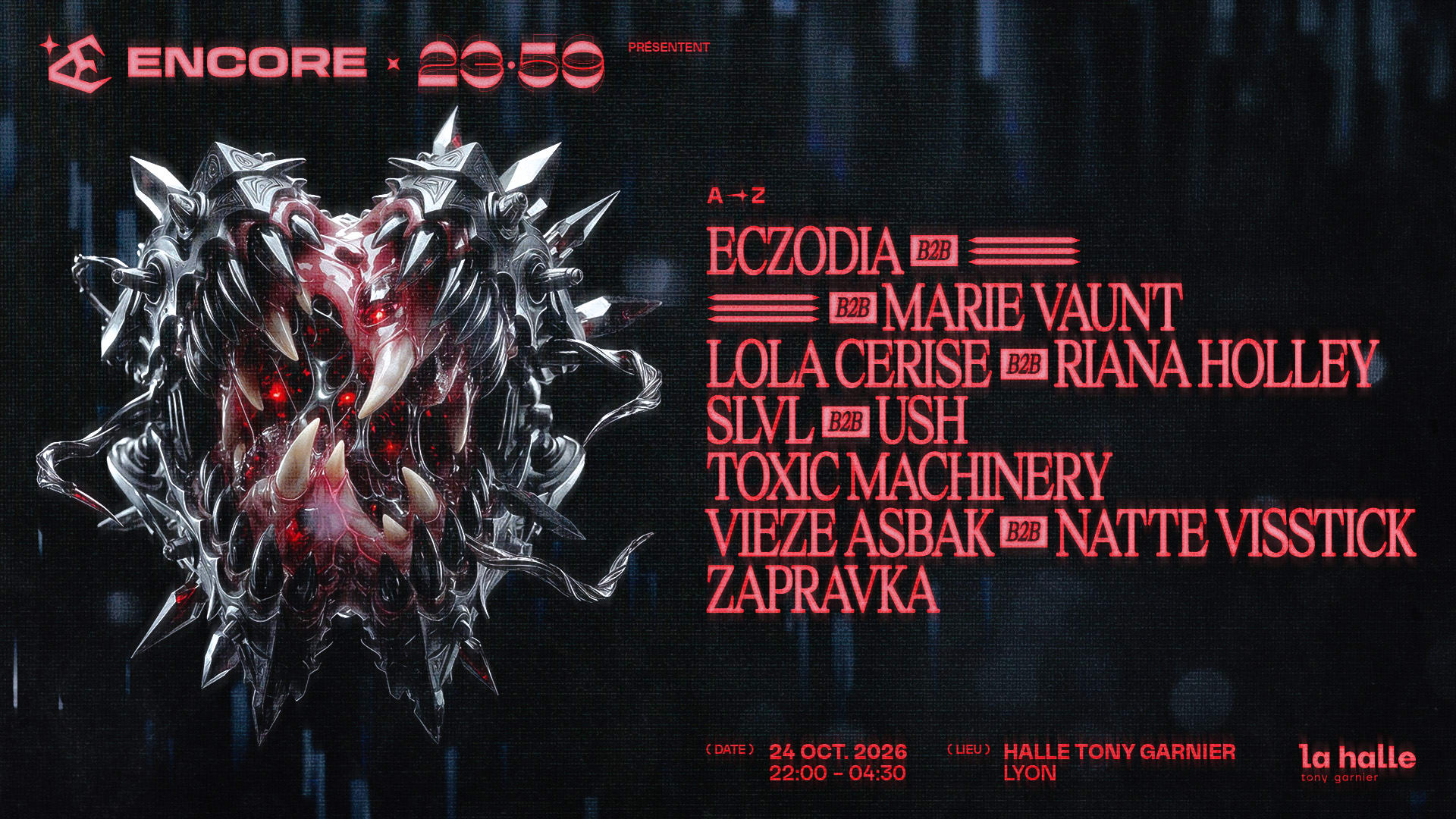 Encore X 23:59 : Vieze Asbak, Natte Visstick, Slvl, Ush...