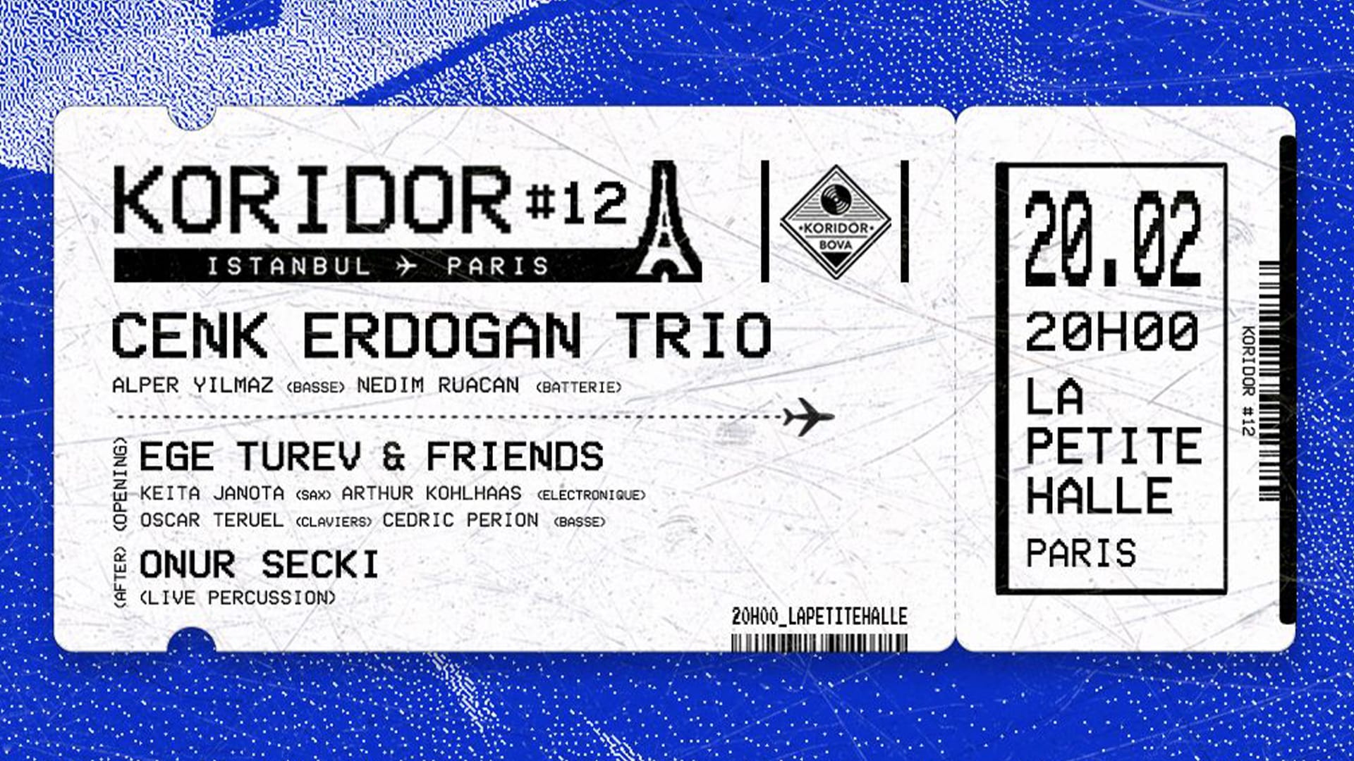 Koridor #12 Cenk Erdogan Trio