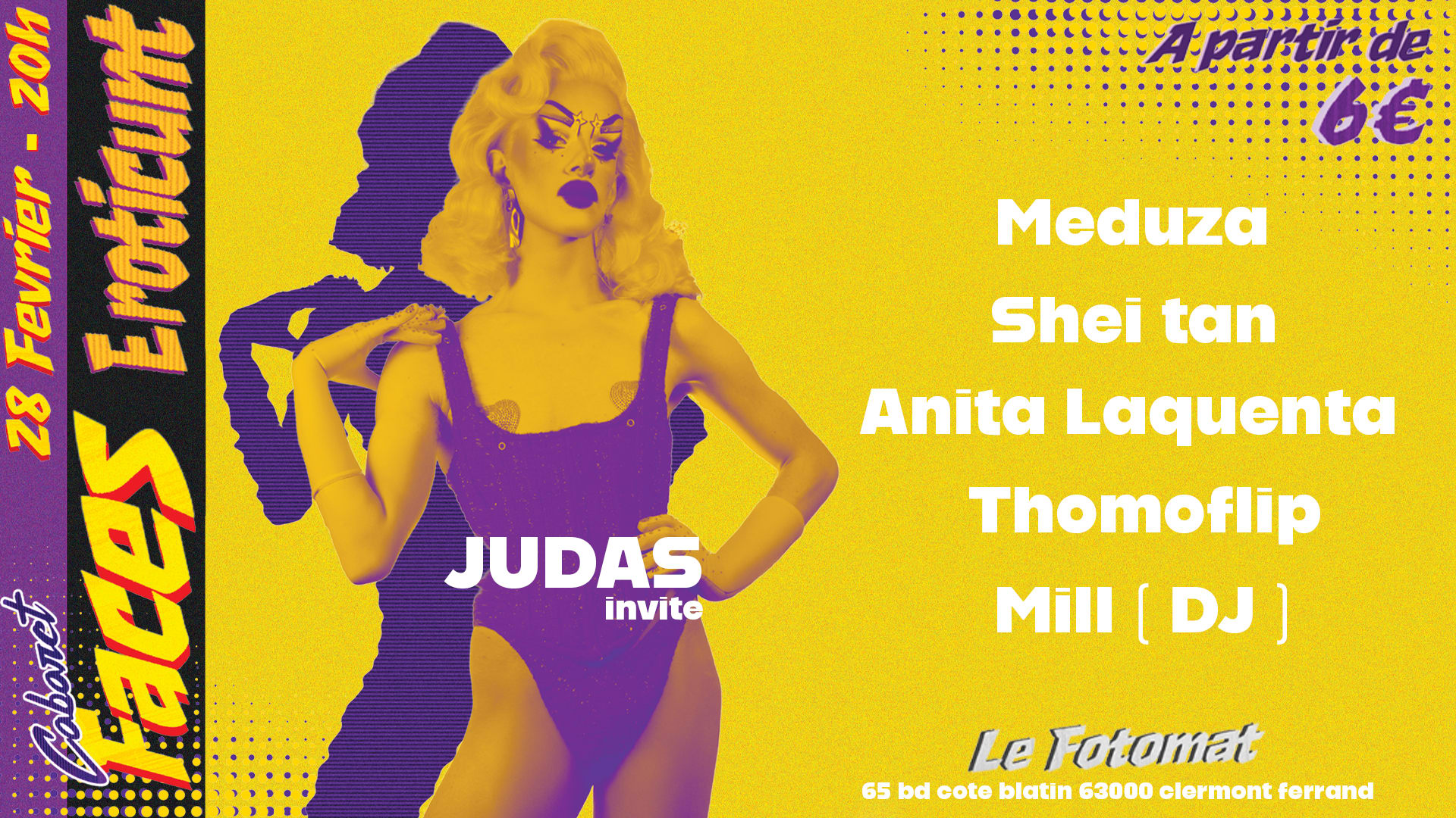 Le Cabaret Faces Eroticunt