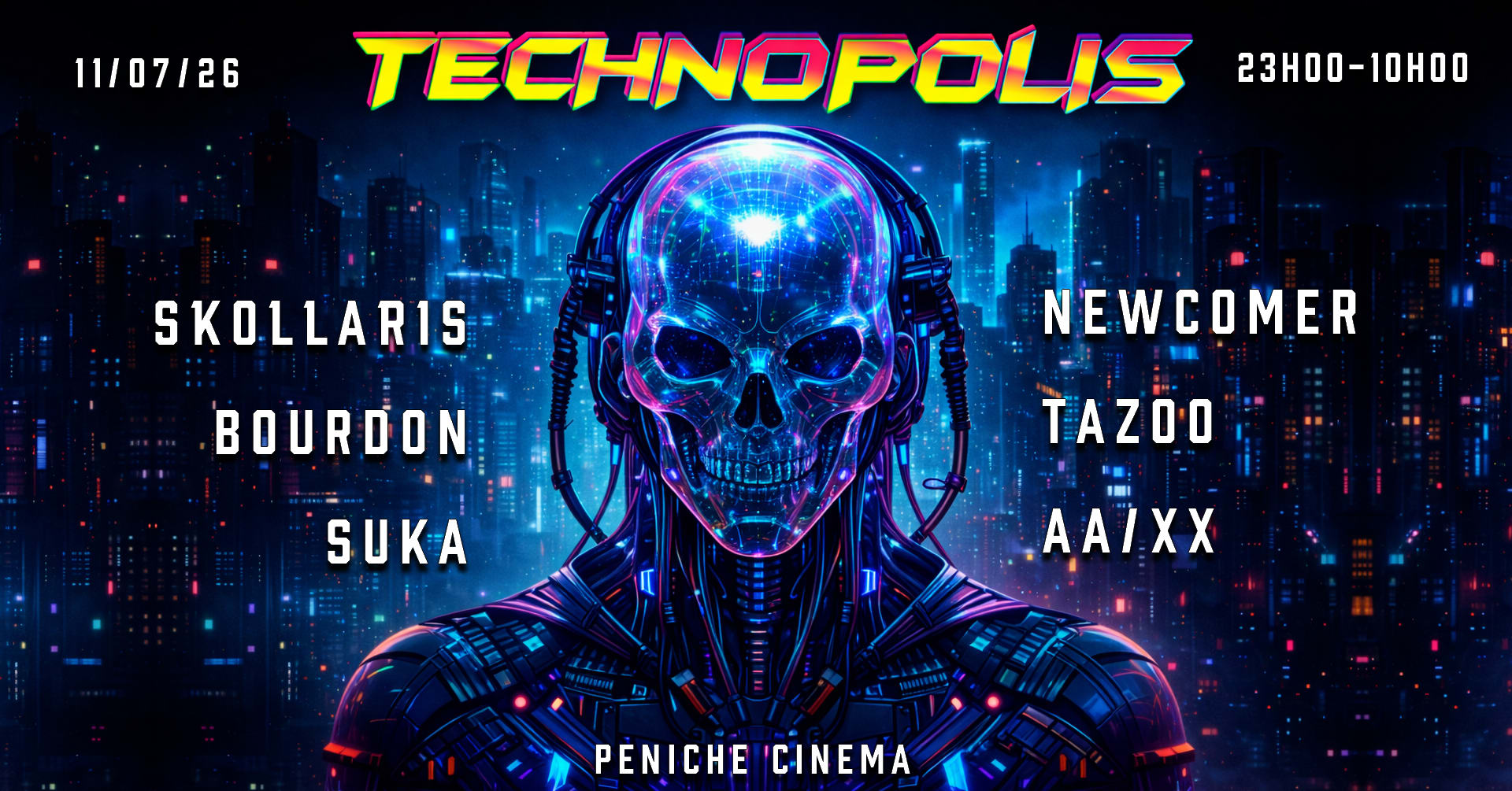 Technopolis - Peniche Cinema - Techno/Hard