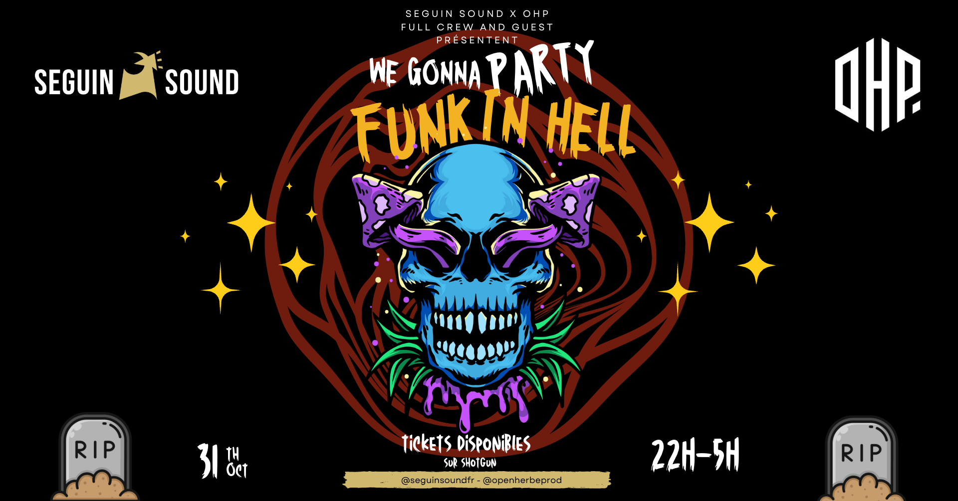 Funk In Hell Halloween - Ohp X Seguin Sound