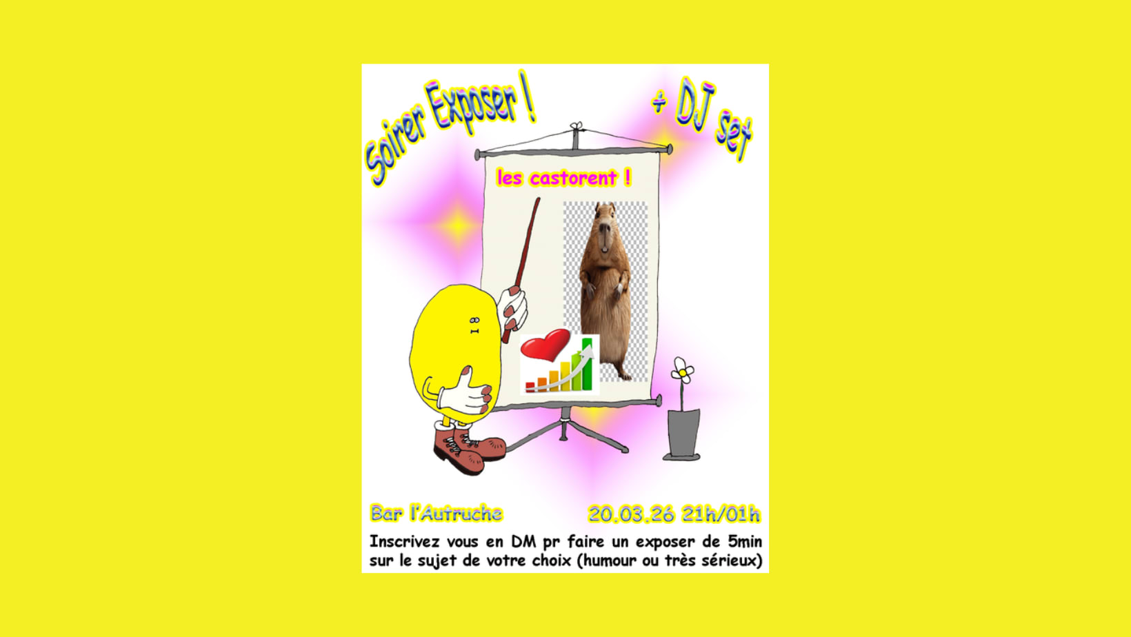 Soirer Exposer @L'autruche