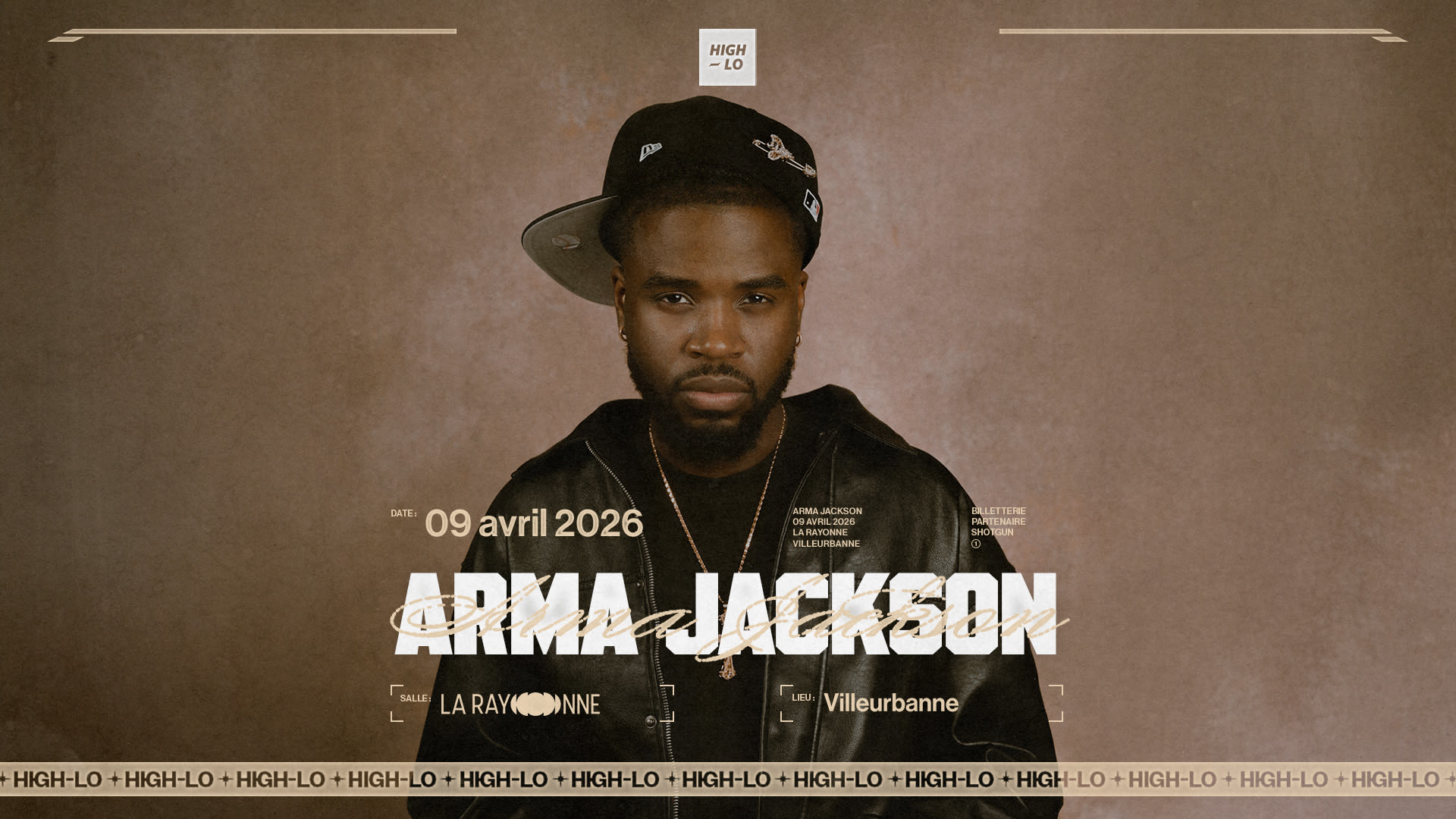Arma Jackson – No Man’S Land Tour