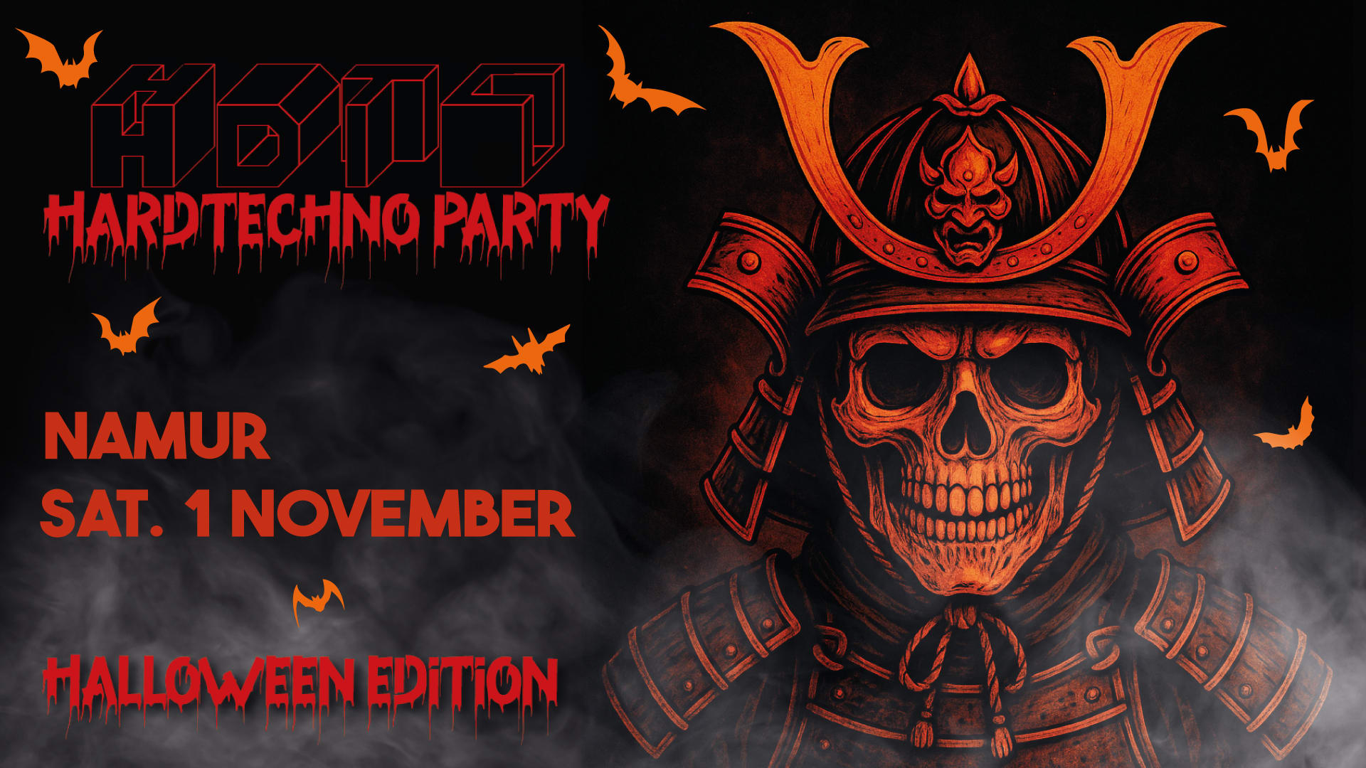 Hdtc // Halloween Edition // Hardtechno Party – Namur