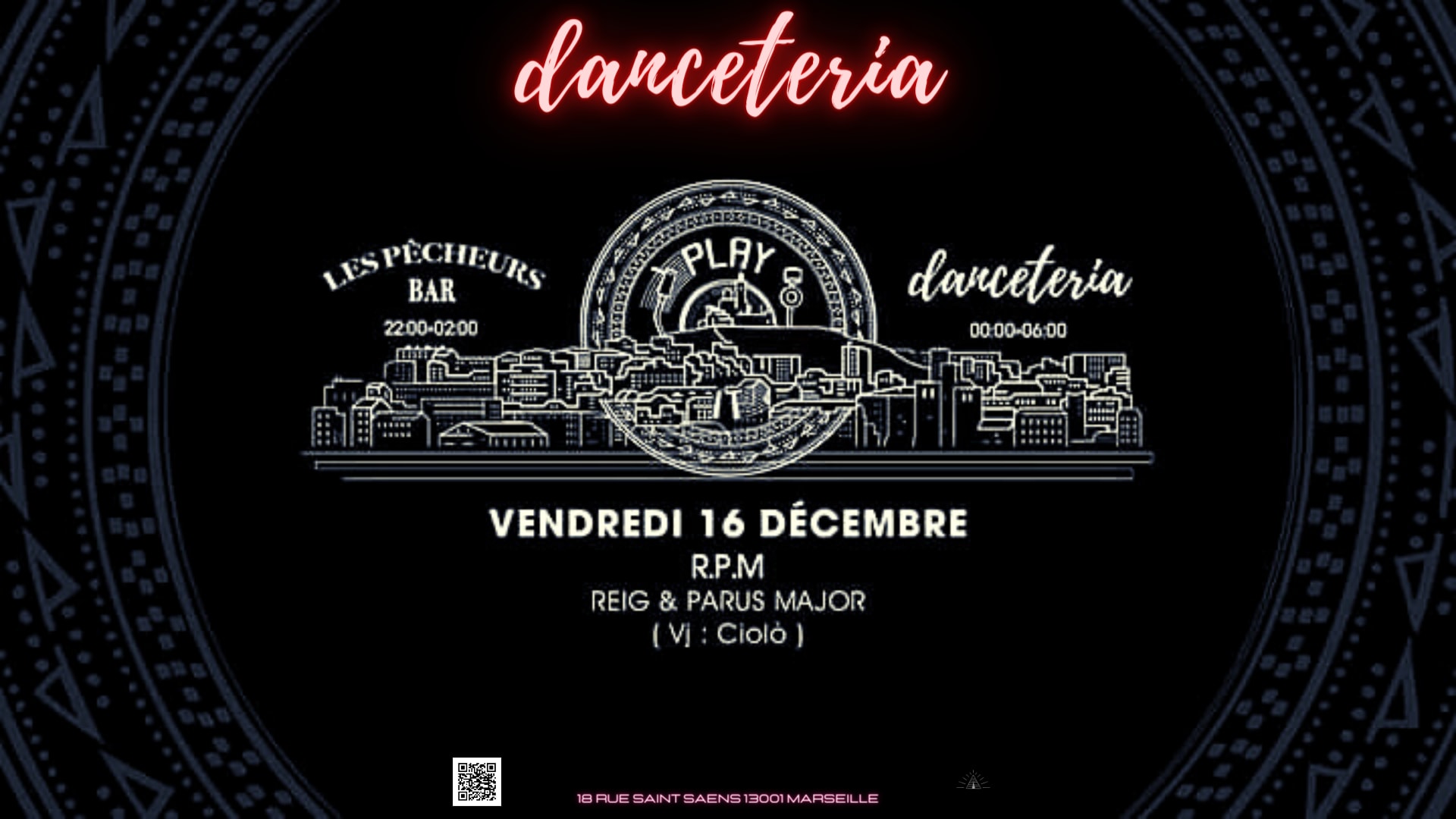 "Play It" Invite Reig / Parus Major / R.P.M @ Danceteria