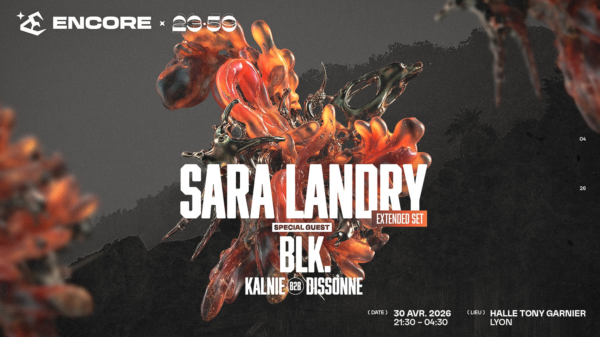 Encore X 23:59 : Sara Landry Extended Set, Blk. & More