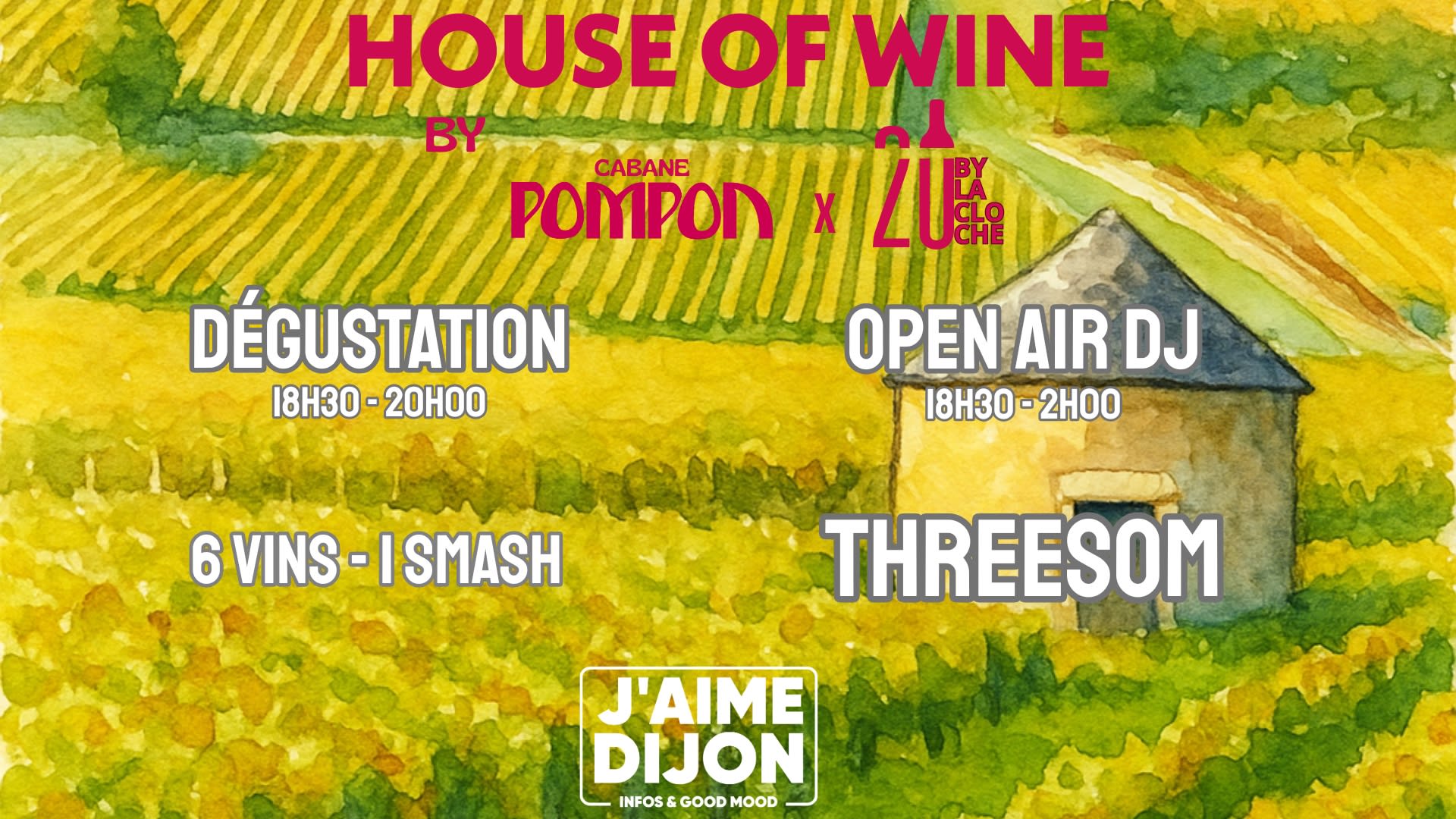 House Of Wine | 20 By Lacloche | Cabane Pompon