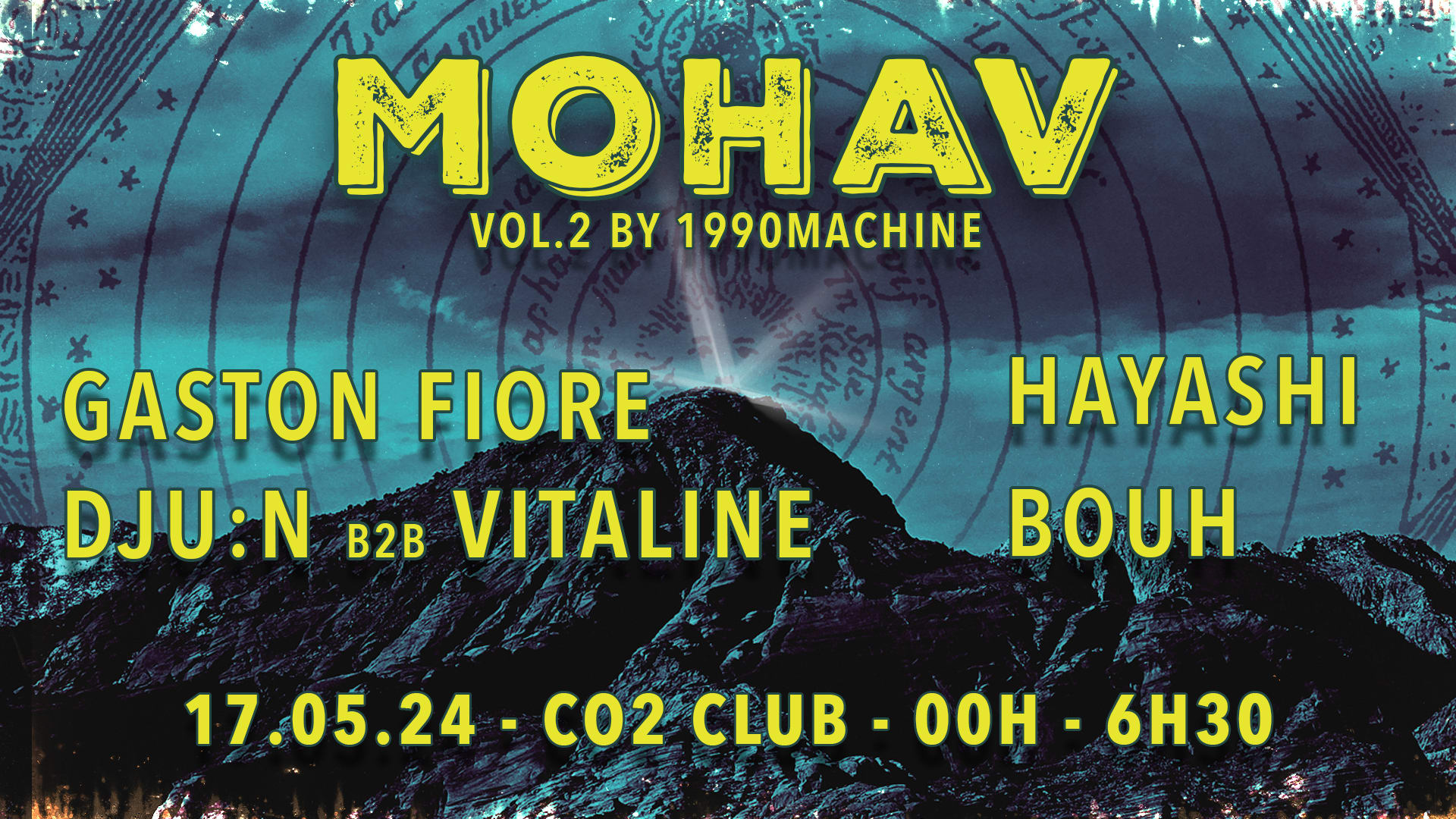Mohav Vol.2 W/ Gaston Fiore, Vitaline, Dju:N, Hayashi, Bouh