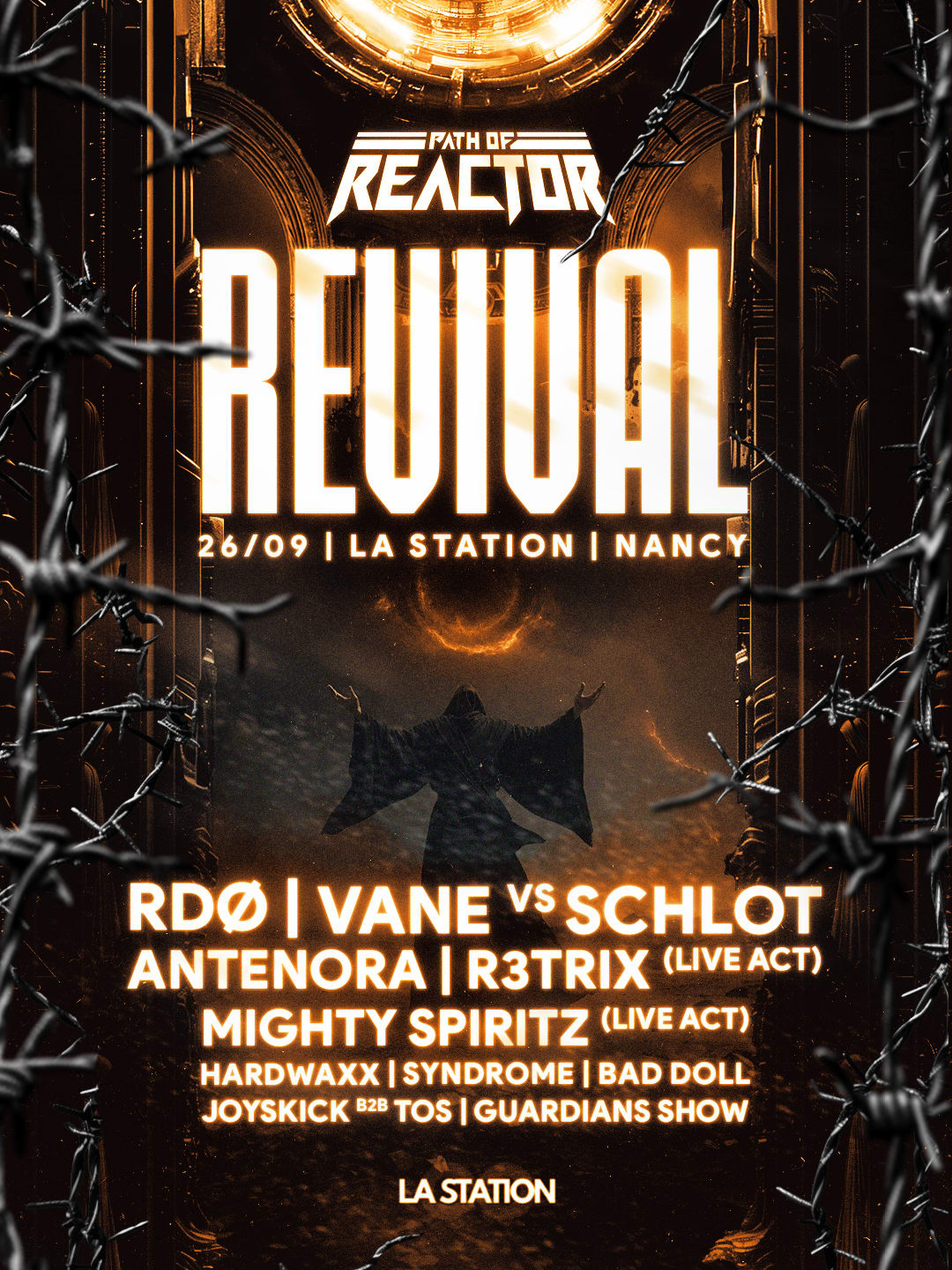 Reactor - Revival W/ Rdø | Schlot | Antenora | Vane | R3trix