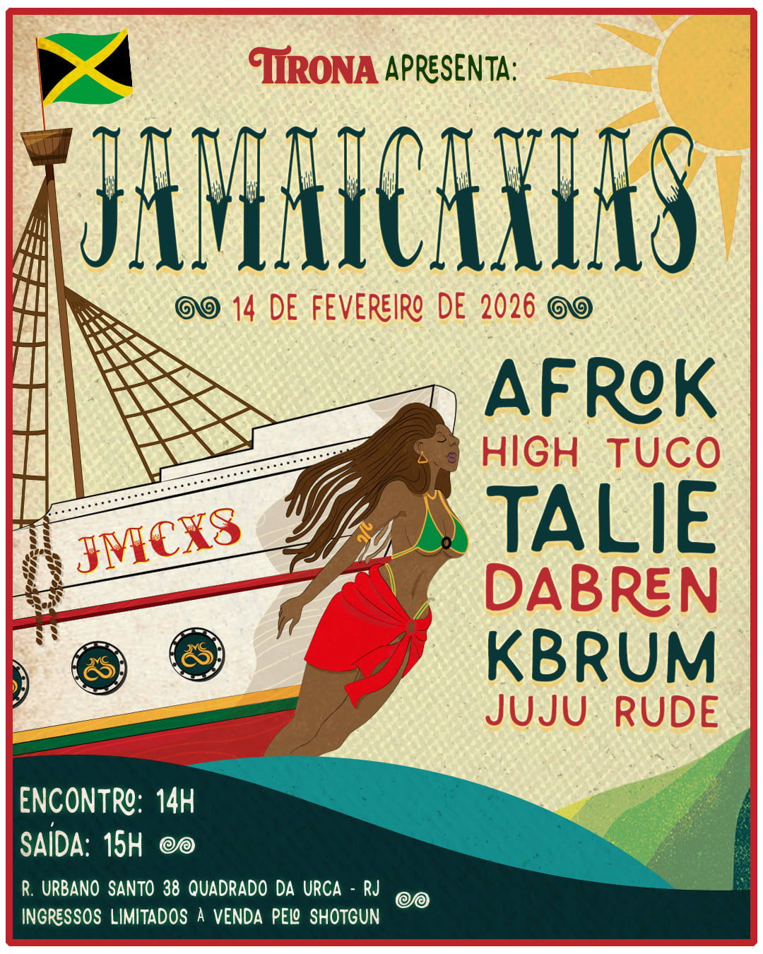 Tirona Boat Convida Jamaicaxias