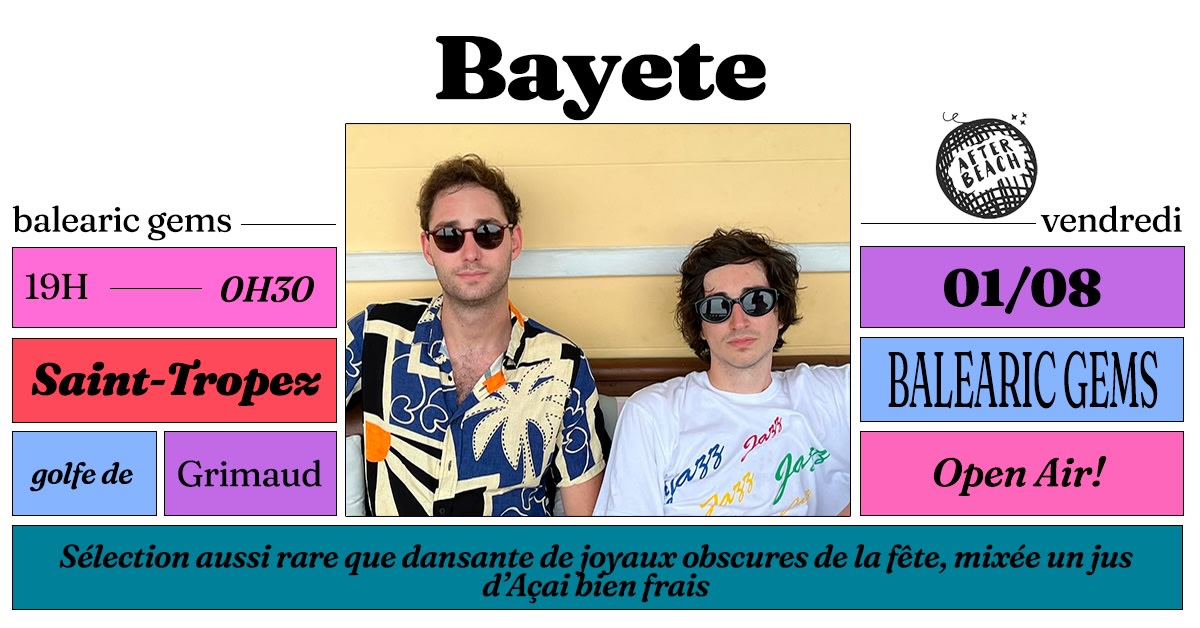 Cartel Del Chipo : Bayete // Balearic 80's/90's World Groove