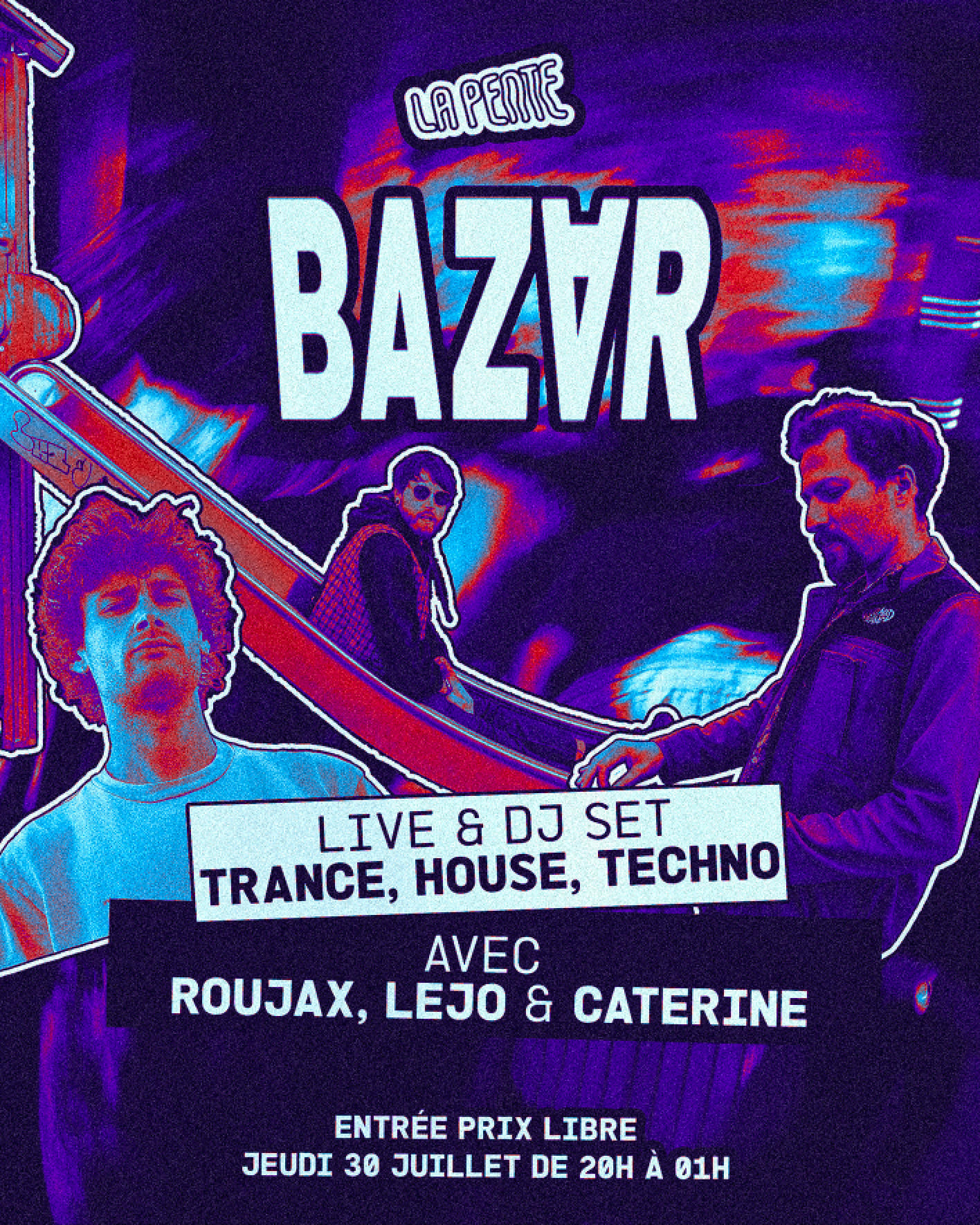 Bazɐr : Live & Dj Set (Trance / House / Techno)