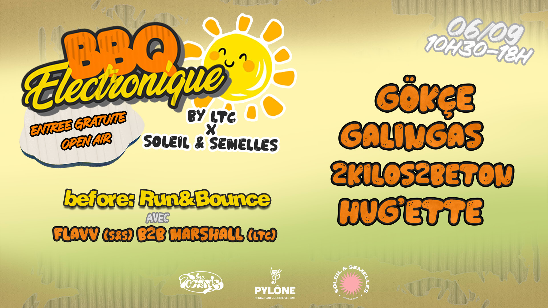 Bbq Électronique By Ltc X Soleil & Semelles