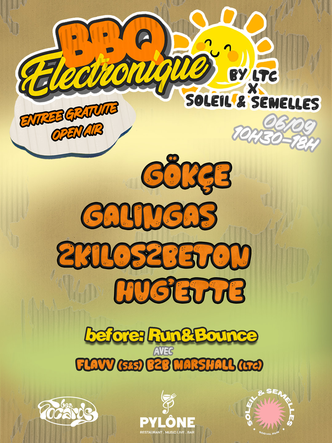 Bbq Électronique By Ltc X Soleil & Semelles