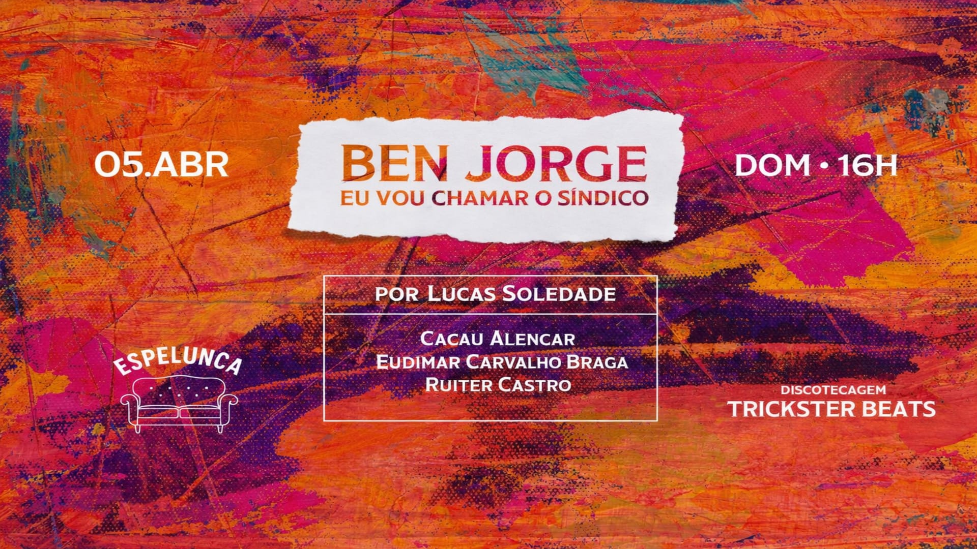 Ben Jorge Eu Vou Chamar O Sindico (Lucas Soledade E Banda)