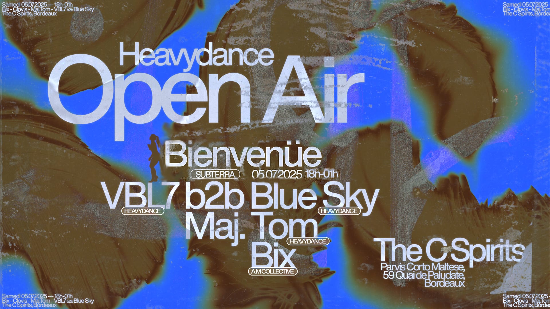 Open Air Heavydance W/ Bix & Bienvenüe